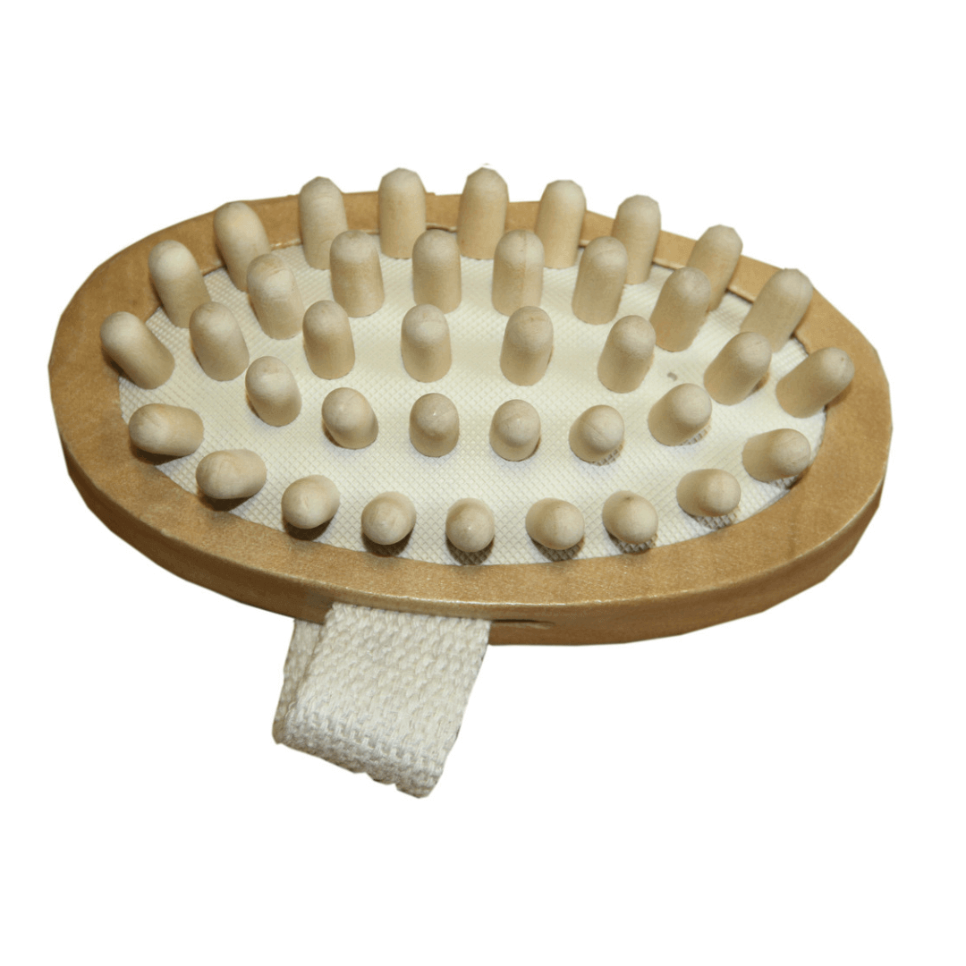 BORSTIQ Buchenholz Massagebürste