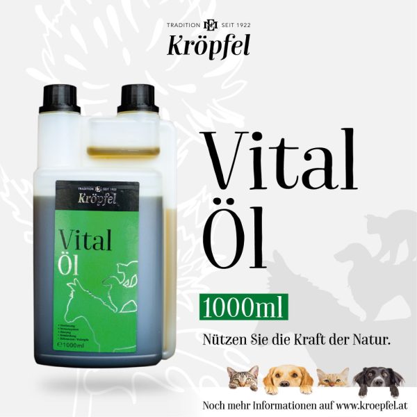 Kröpfel Vitalöl für Tiere