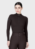 MAXIMILIAN EQUESTRIAN Aero Langarm Base Layer espresso