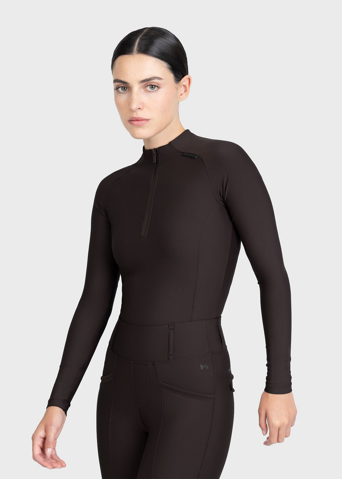 MAXIMILIAN EQUESTRIAN Origin Langarm Base Layer espresso