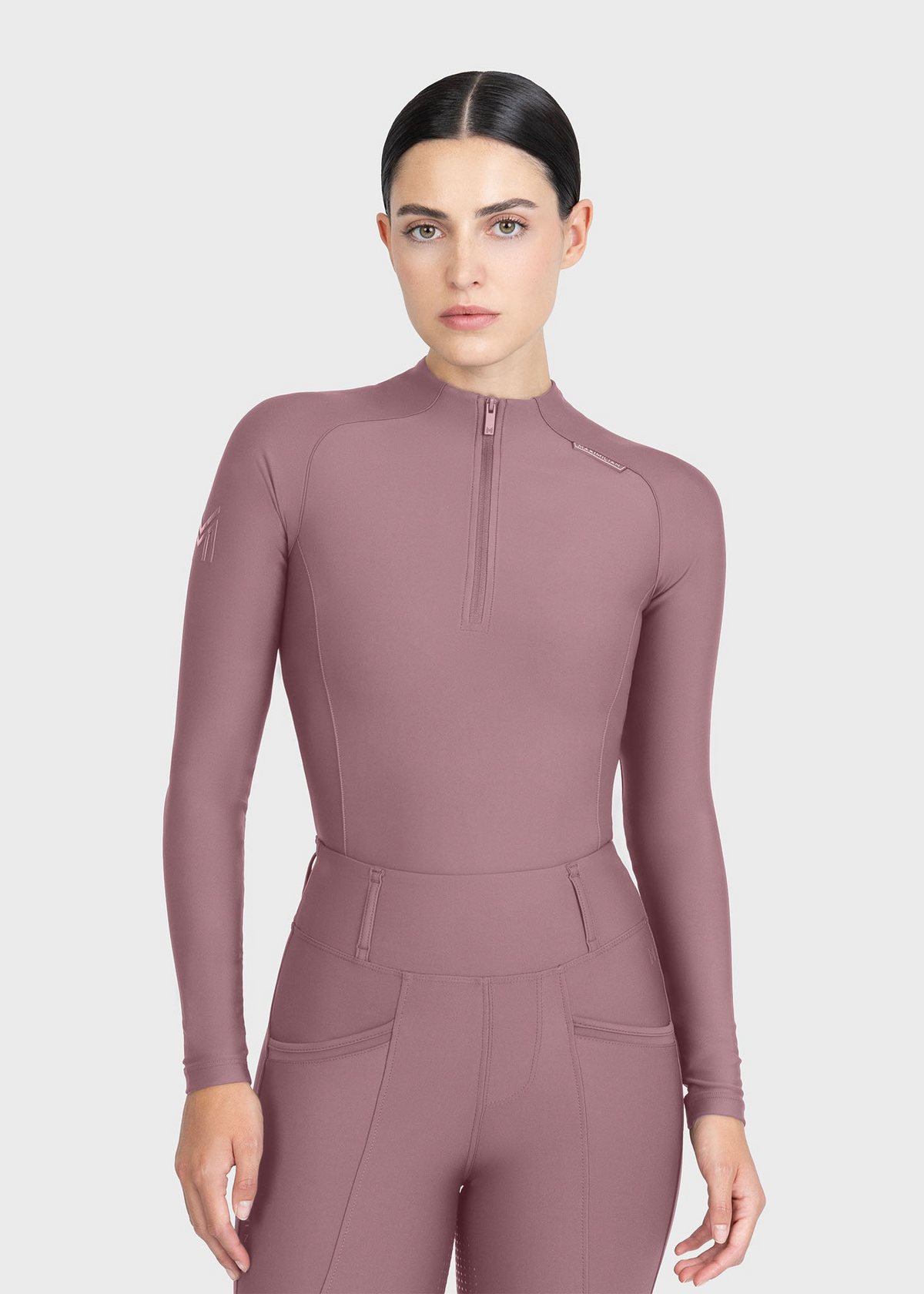 MAXIMILIAN EQUESTRIAN Origin Langarm Base Layer heather