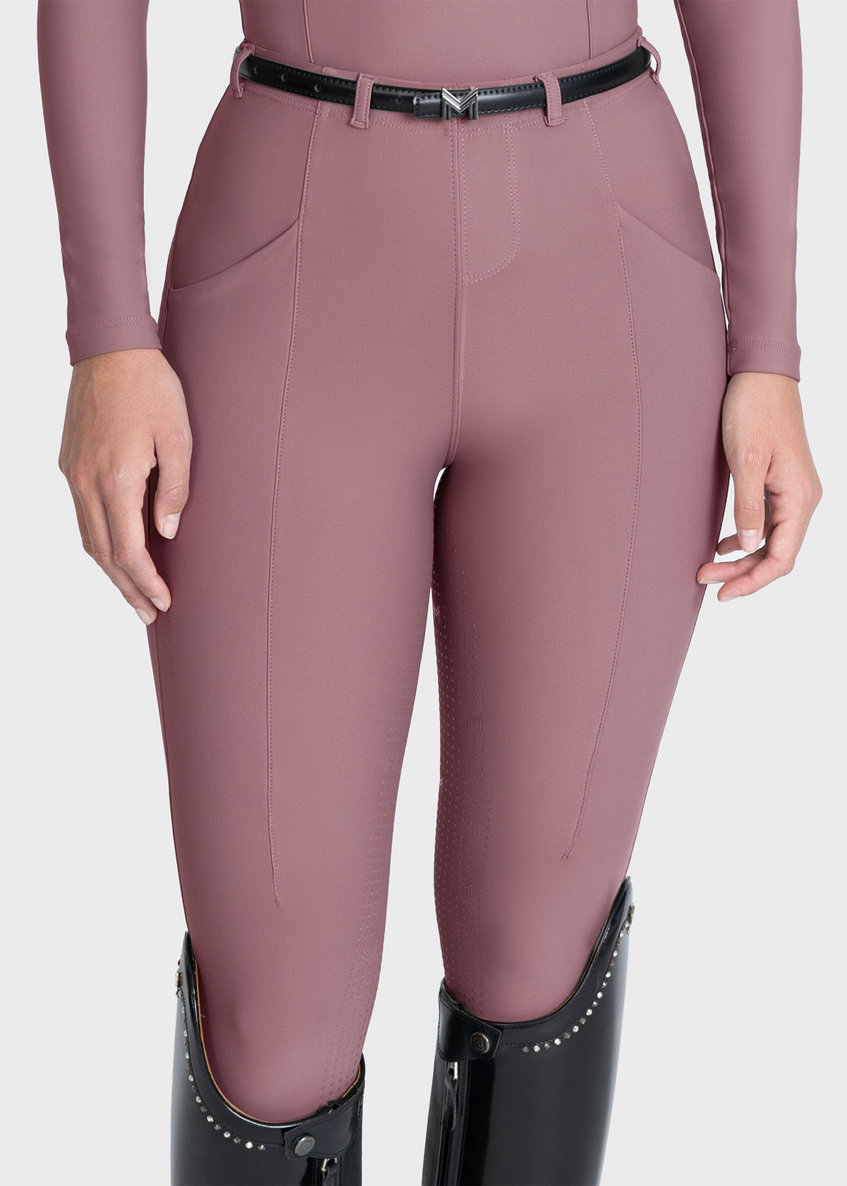 MAXIMILIAN EQUESTRIAN Velya Riding Leggings heather
