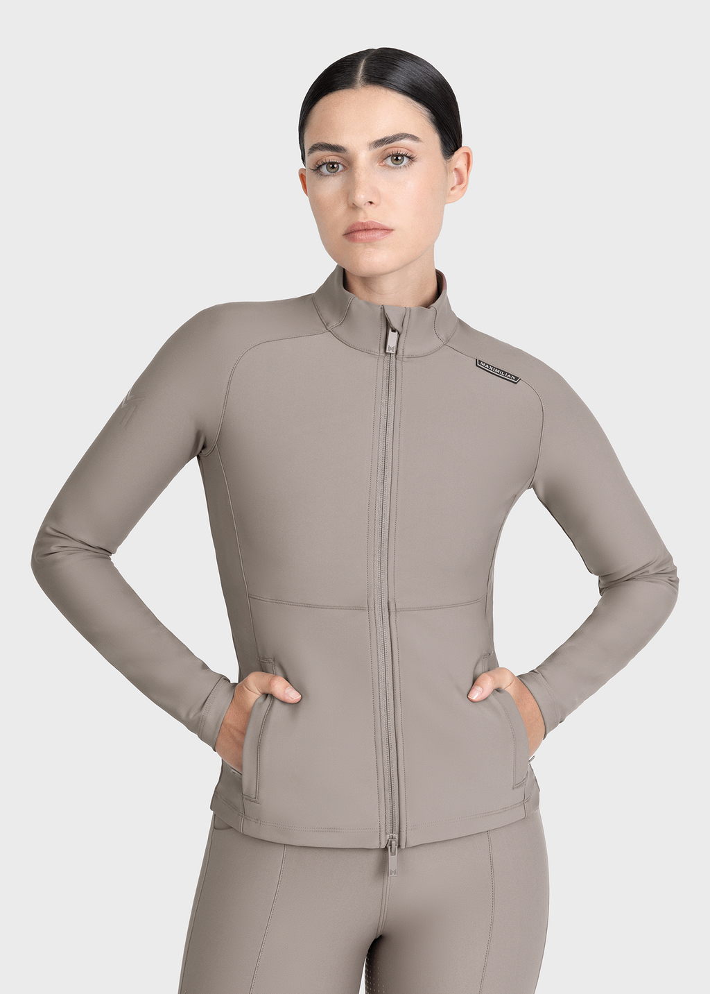 MAXIMILIAN EQUESTRIAN Aldra Technical Jacke taupe