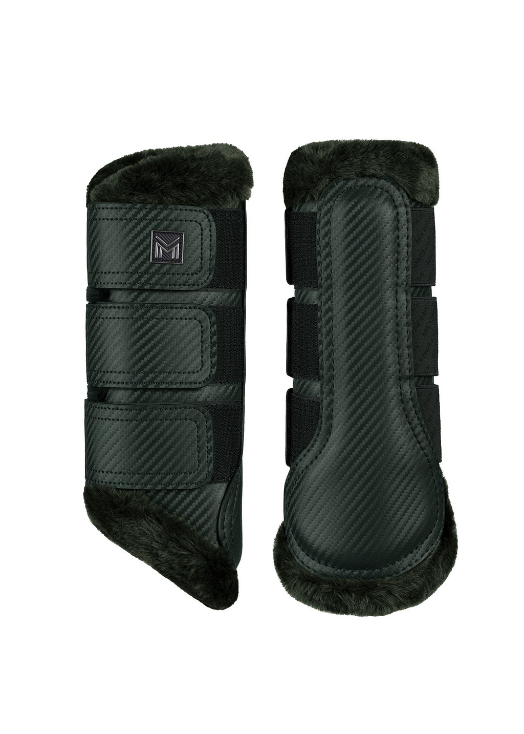 Maximilian Equestrian Drift Brushing Boots hunter green