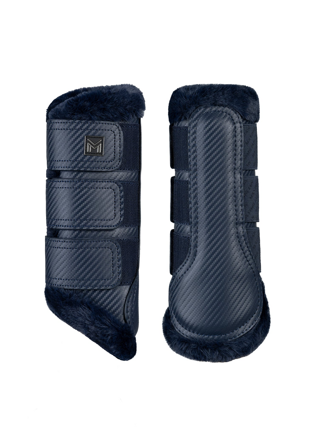 Maximilian Equestrian Drift Brushing Boots navy
