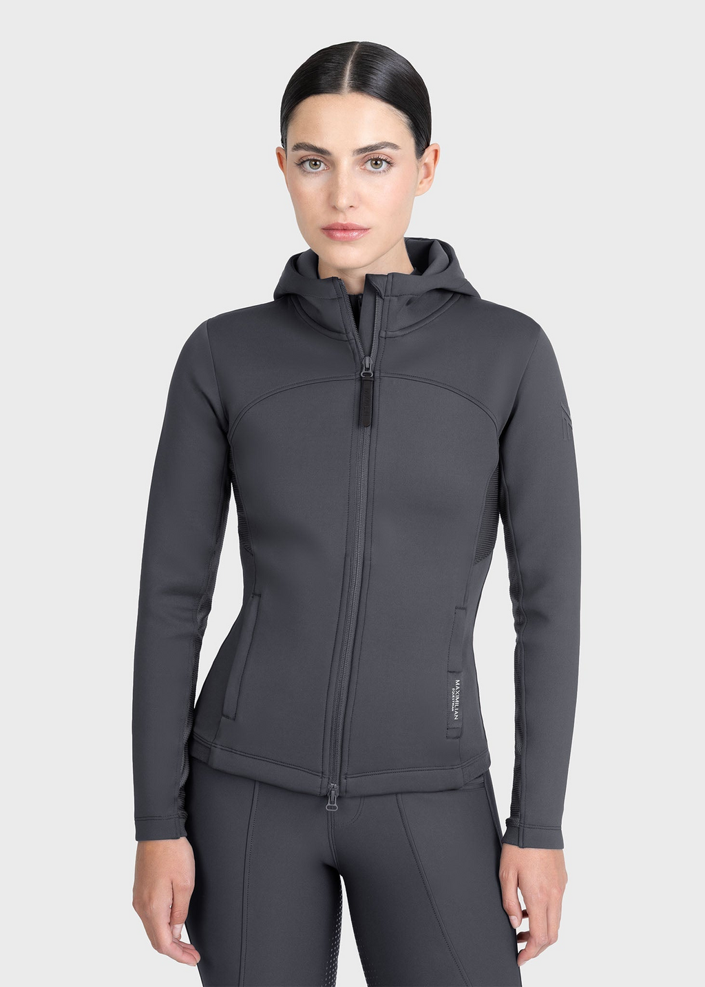 MAXIMILIAN EQUESTRIAN Wolt Zip Hoodie graphite