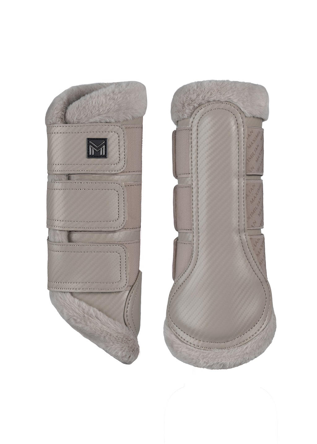Maximilian Equestrian Drift Brushing Boots taupe