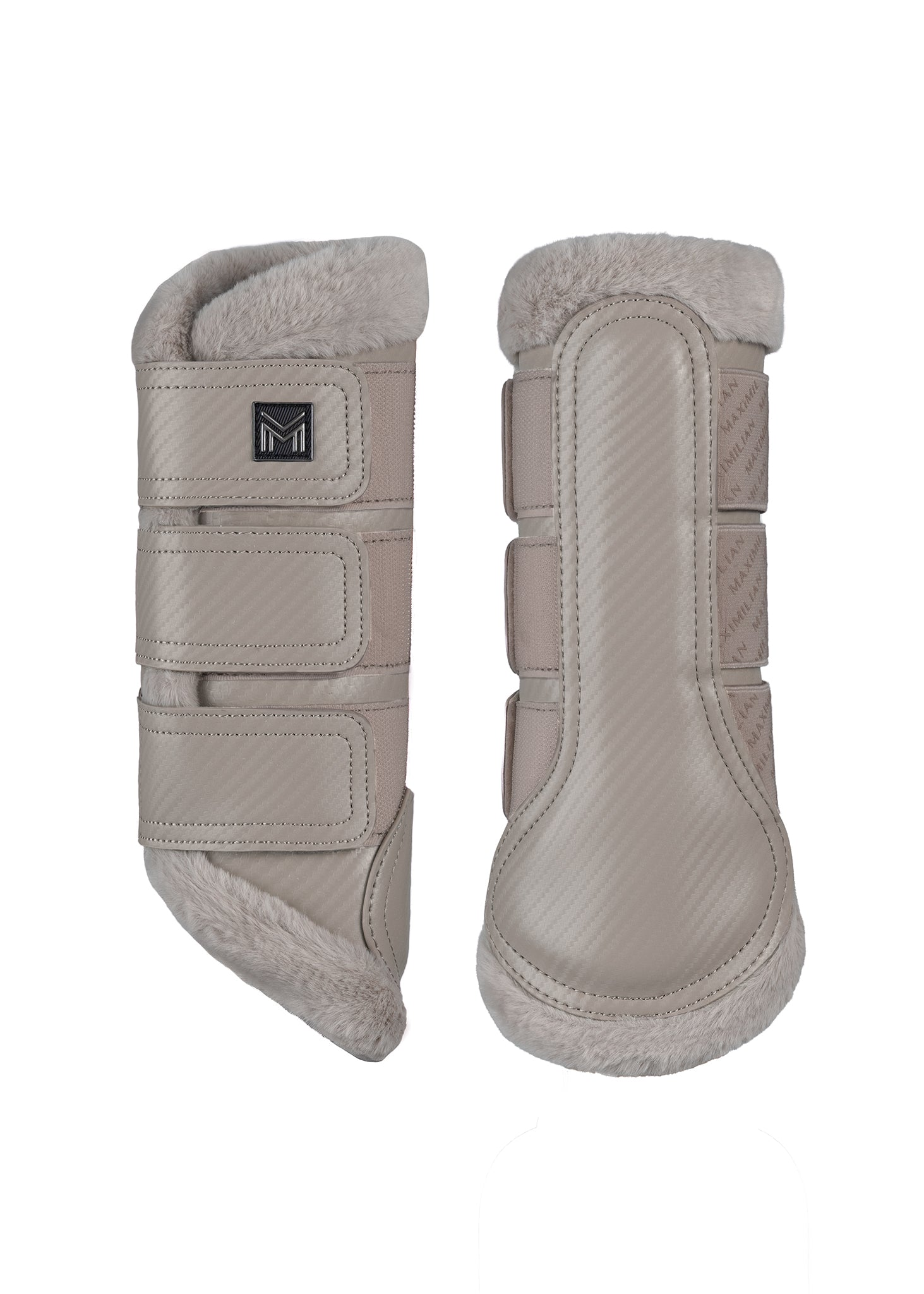 Maximilian Equestrian Drift Brushing Boots taupe