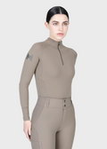 MAXIMILIAN EQUESTRIAN Aero Langarm Base Layer taupe