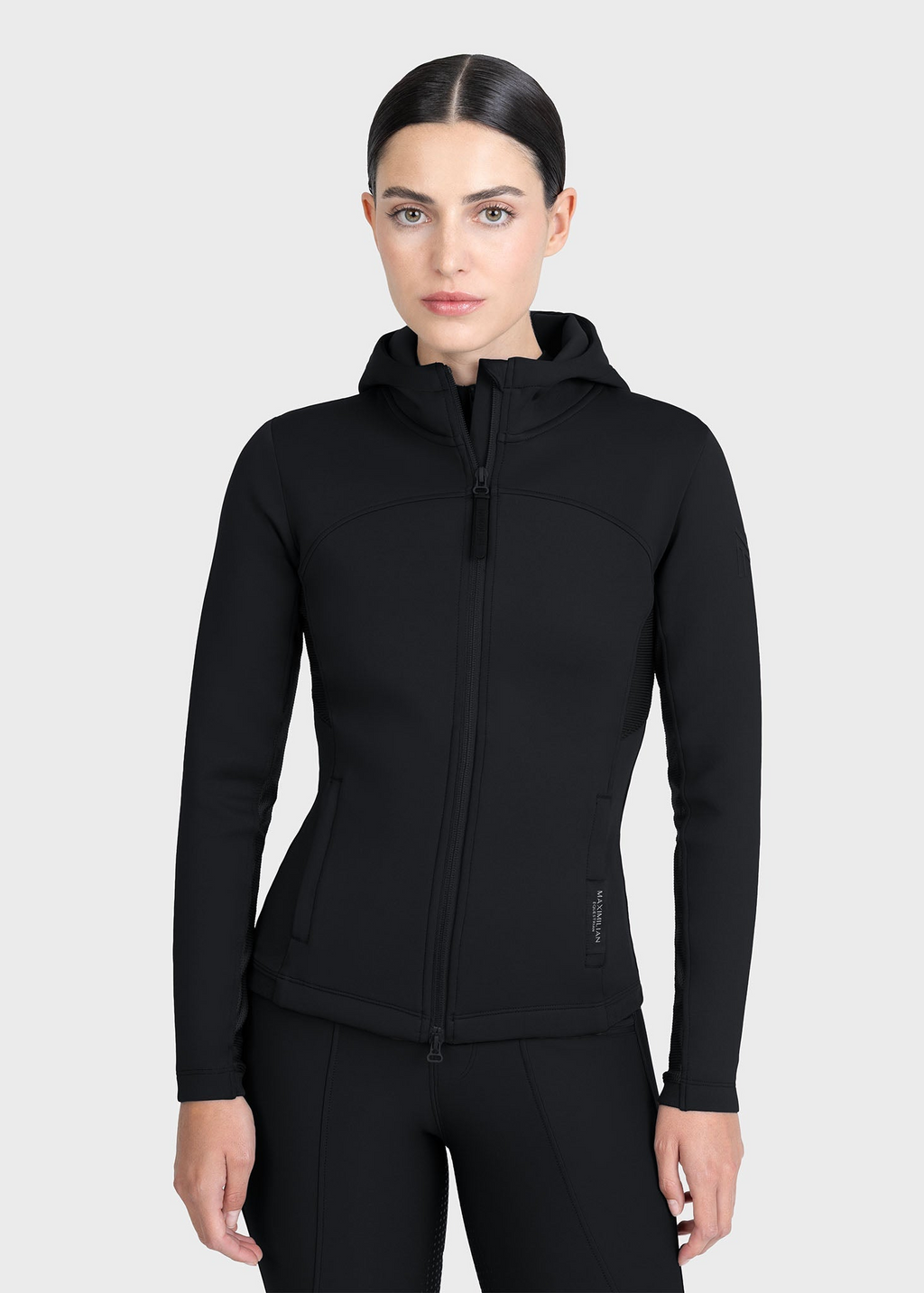 MAXIMILIAN EQUESTRIAN Wolt Zip Hoodie black