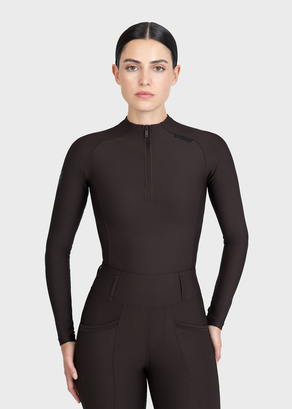 MAXIMILIAN EQUESTRIAN Origin Langarm Base Layer espresso