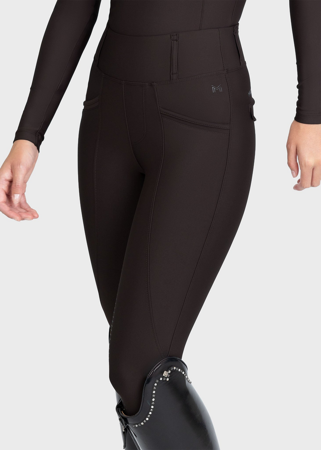 MAXIMILIAN EQUESTRIAN Pro Riding Leggings espresso