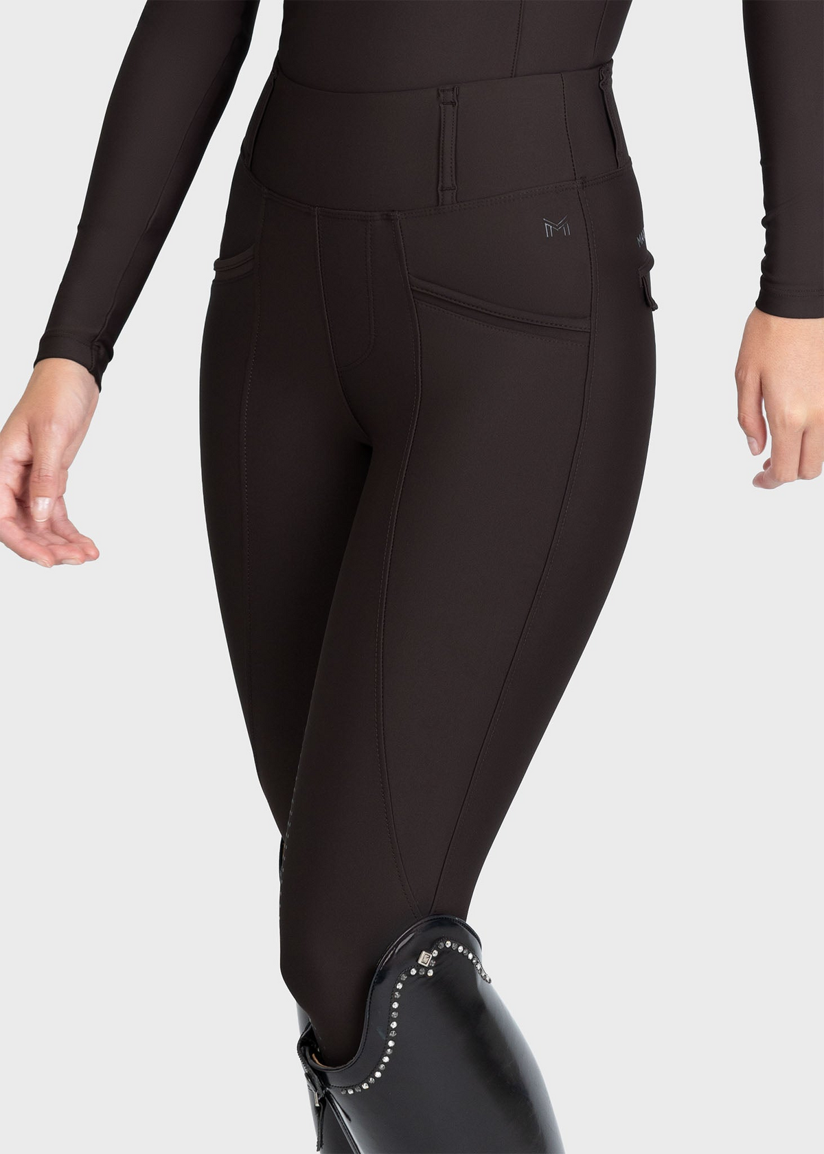 MAXIMILIAN EQUESTRIAN Pro Riding Leggings espresso