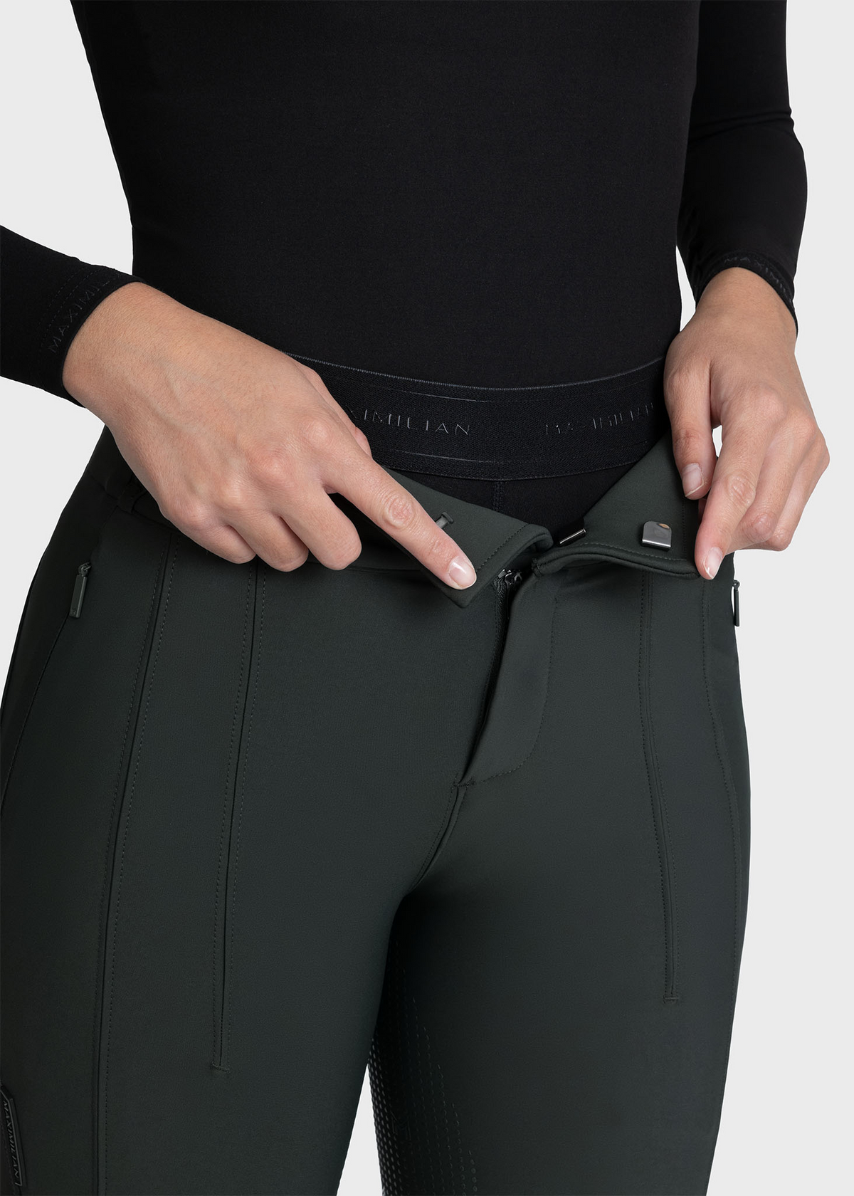 MAXIMILIAN EQUESTRIAN Termal Leggings schwarz
