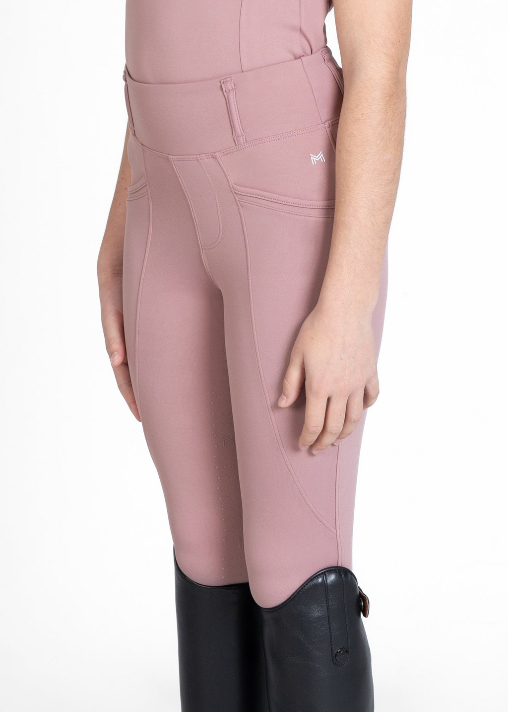 MAXIMILIAN EQUESTRIAN YR Pro Riding Leggings rose taupe