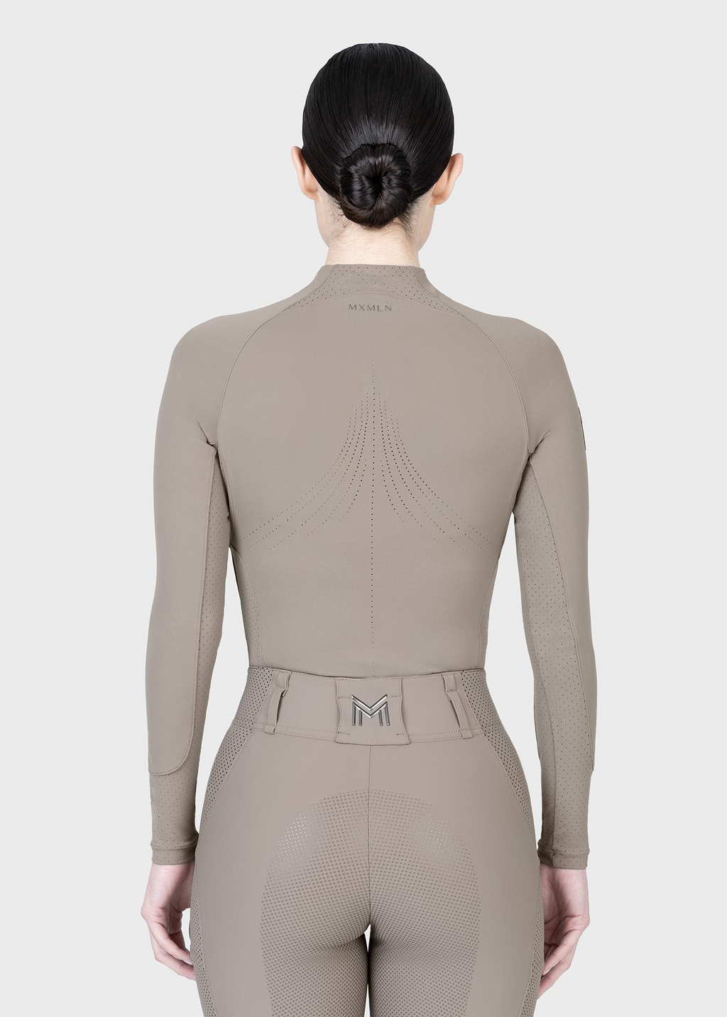 MAXIMILIAN EQUESTRIAN Aero Langarm Base Layer taupe