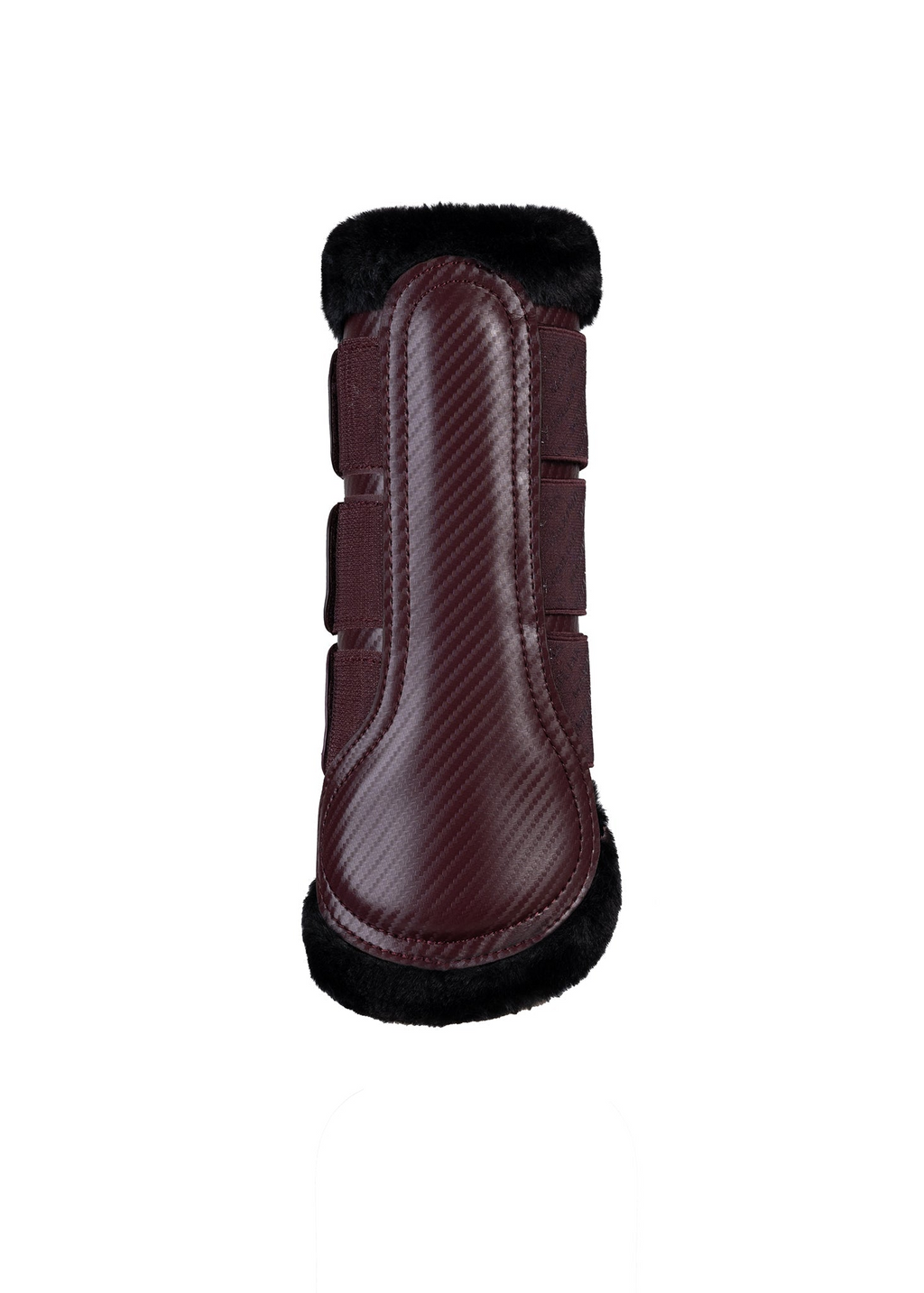 Maximilian Equestrian Drift Brushing Boots burgundy