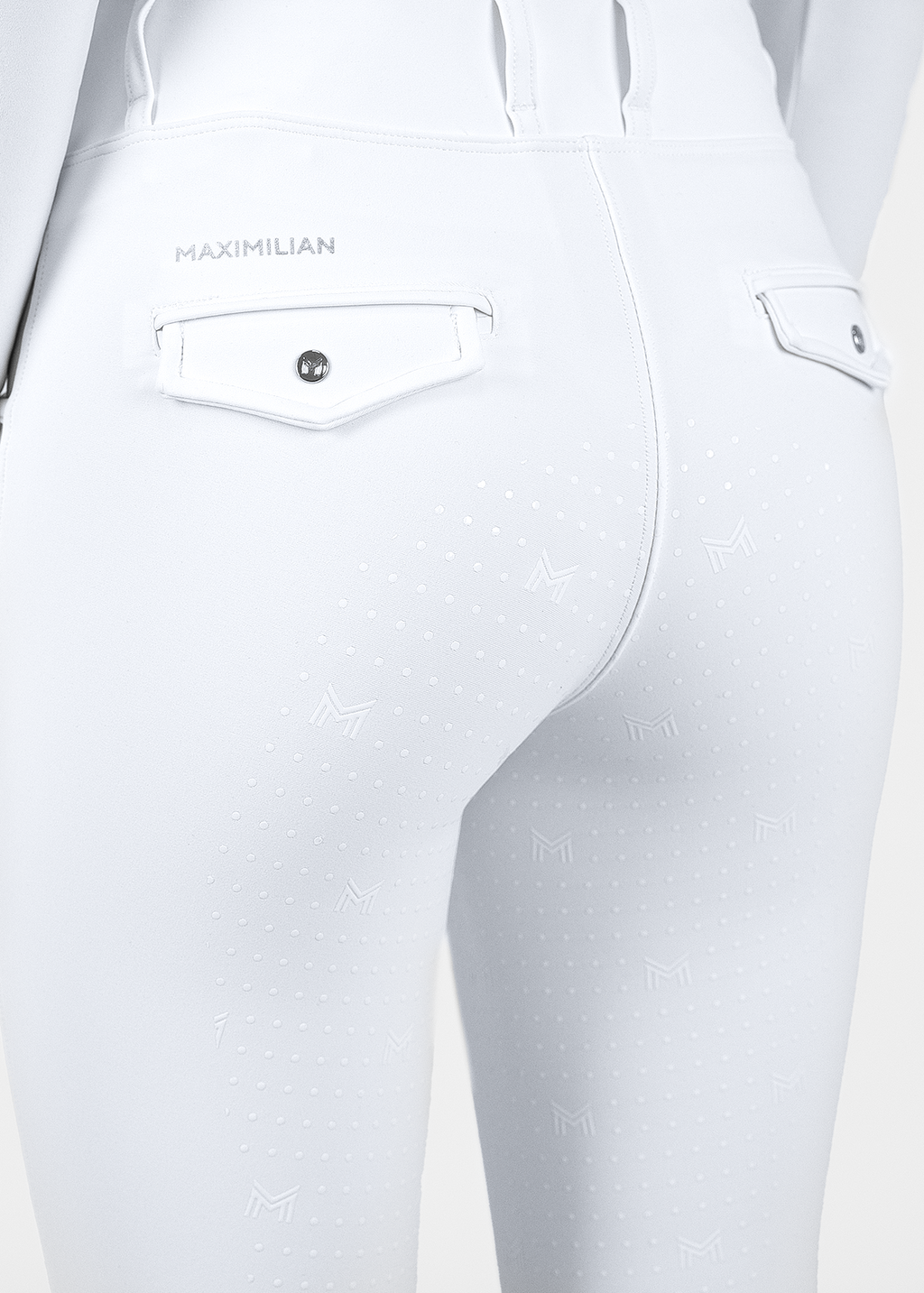 MAXIMILIAN EQUESTRIAN YR Pro Riding Leggings weiß