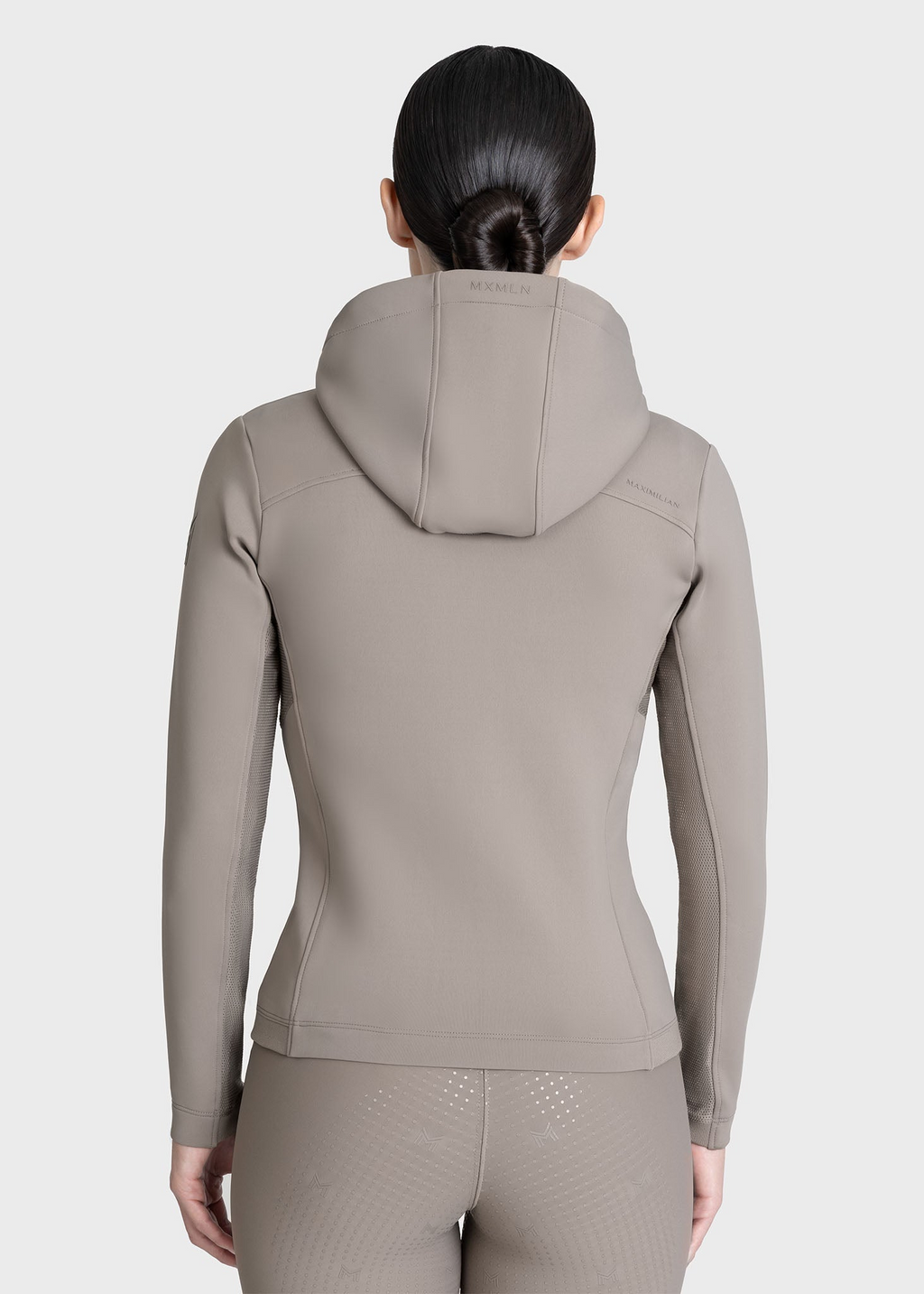 MAXIMILIAN EQUESTRIAN Wolt Zip Hoodie taupe