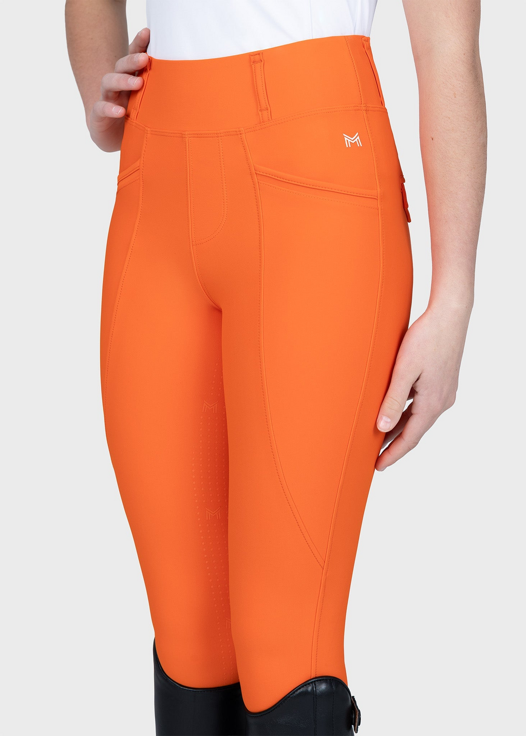 MAXIMILIAN EQUESTRIAN YR Pro Riding Leggings tangerine