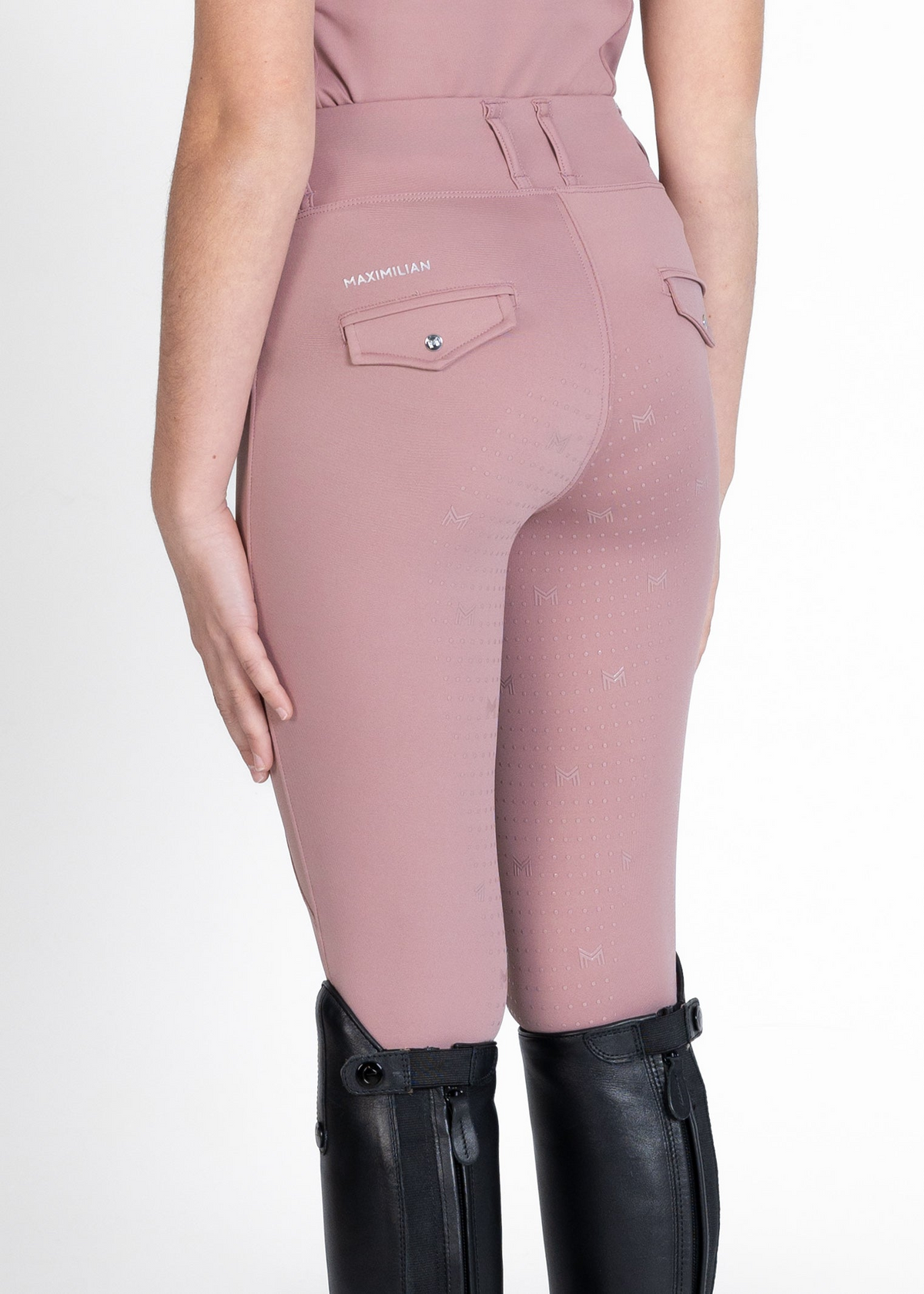 MAXIMILIAN EQUESTRIAN YR Pro Riding Leggings rose taupe
