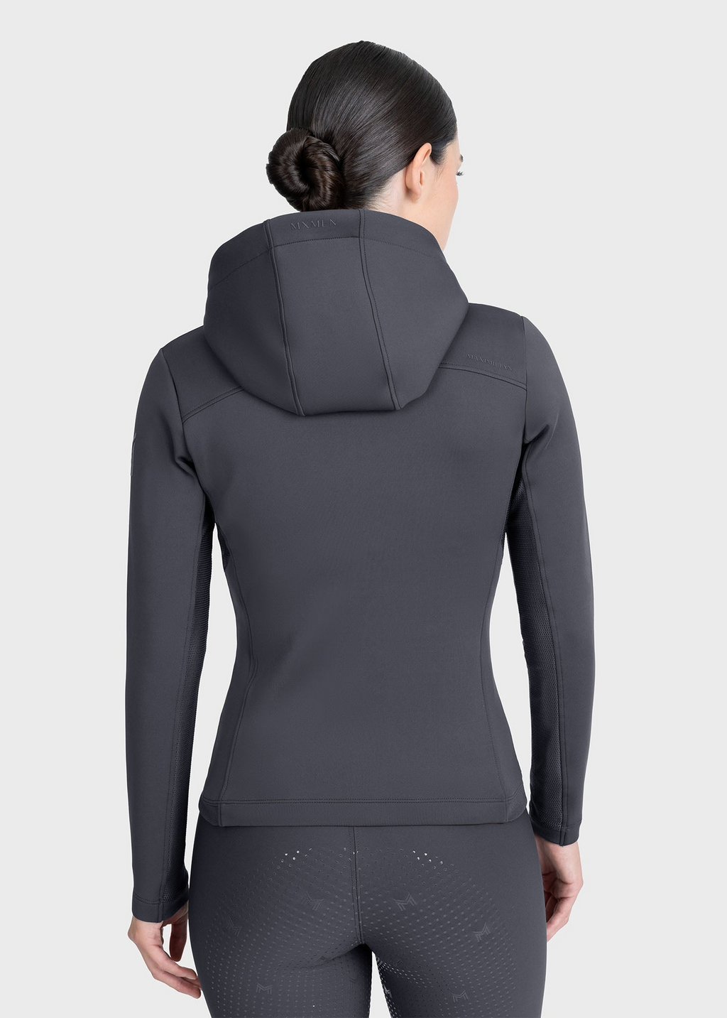 MAXIMILIAN EQUESTRIAN Wolt Zip Hoodie graphite