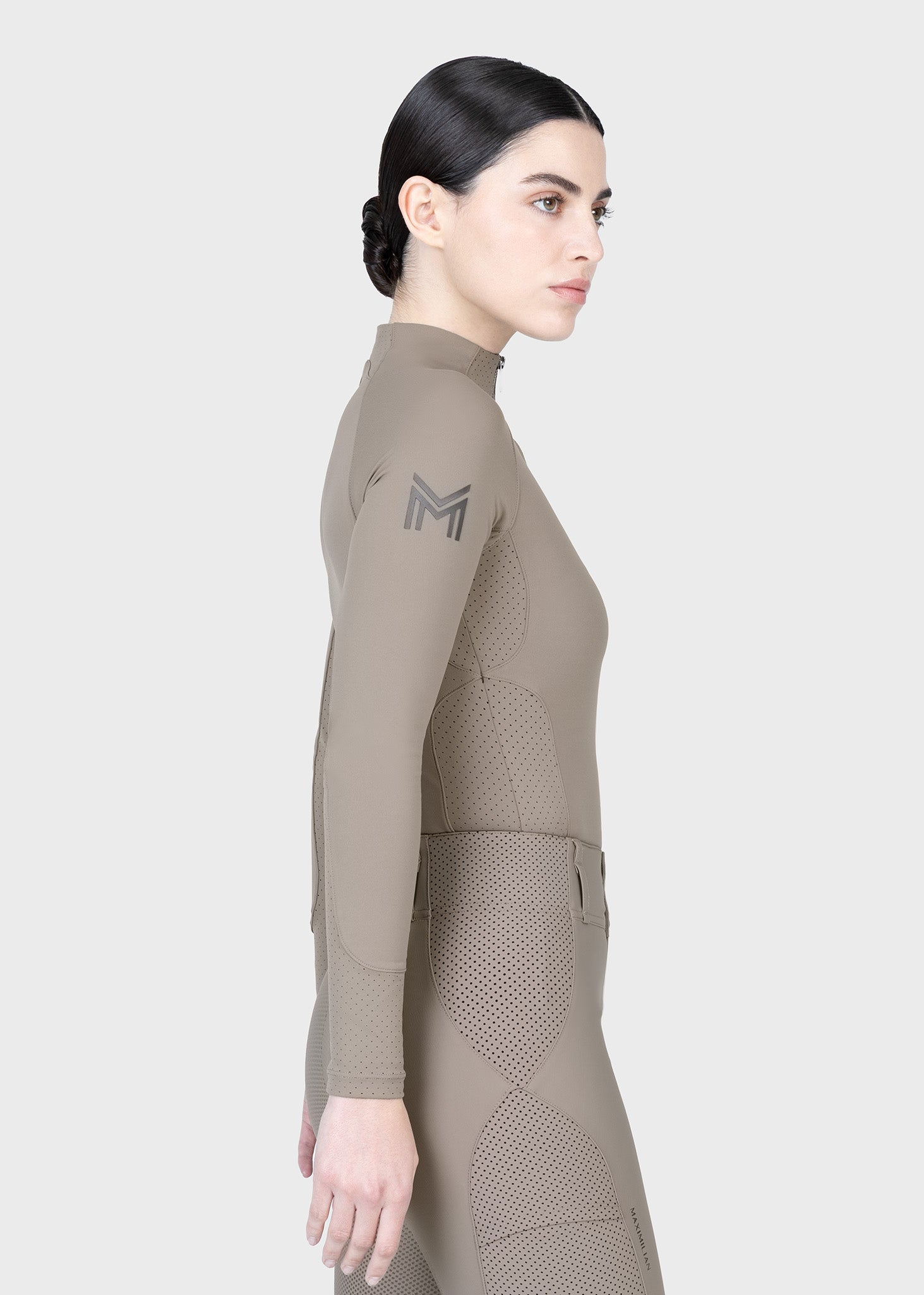 MAXIMILIAN EQUESTRIAN Aero Langarm Base Layer taupe