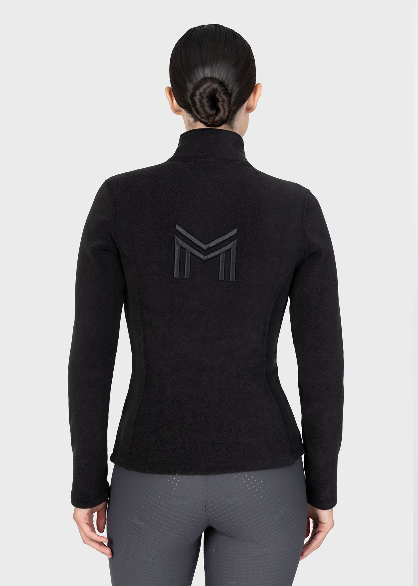 MAXIMILIAN EQUESTRIAN Veleda Fleece Jacke schwarz