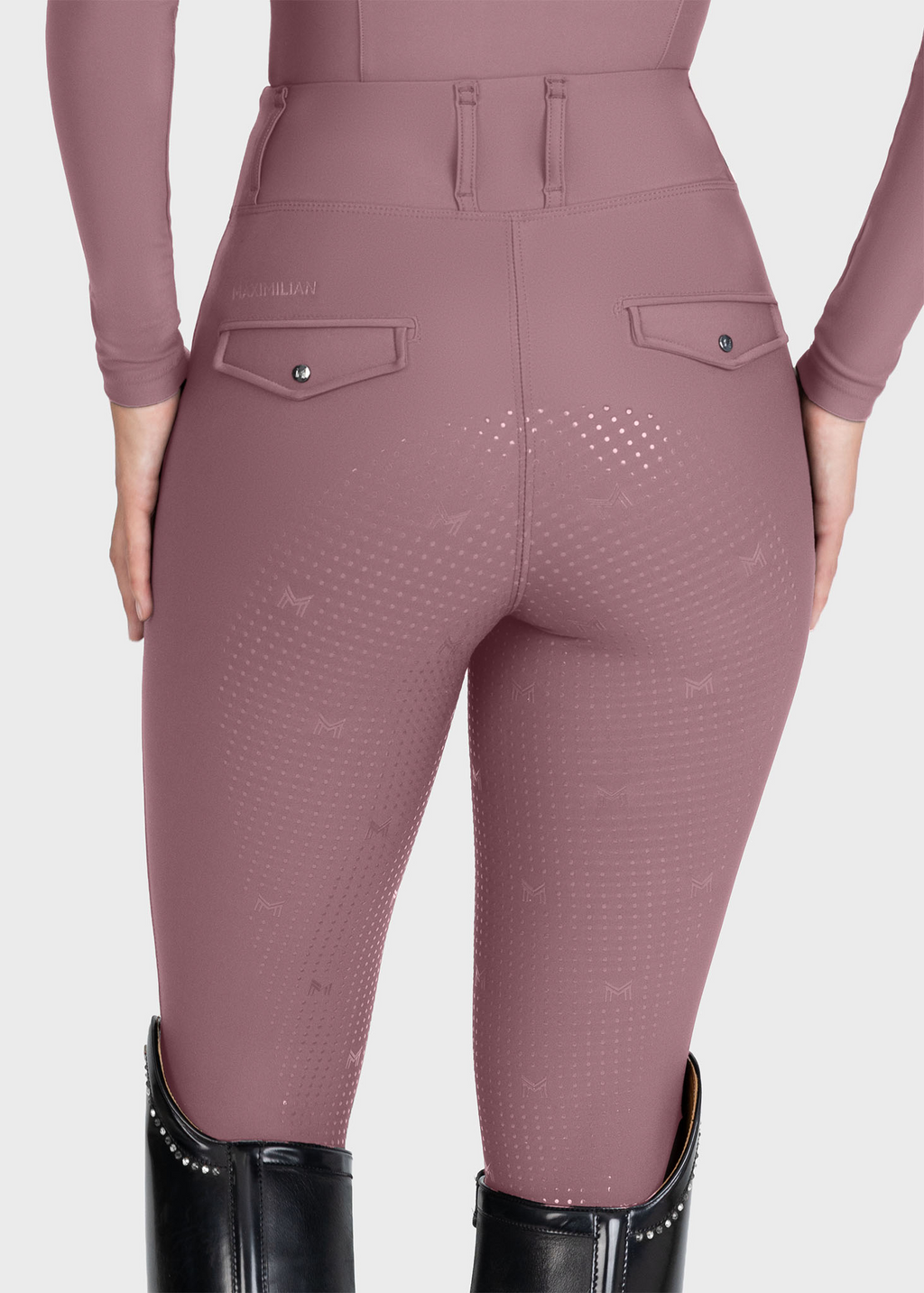 MAXIMILIAN EQUESTRIAN Pro Riding Leggings heather