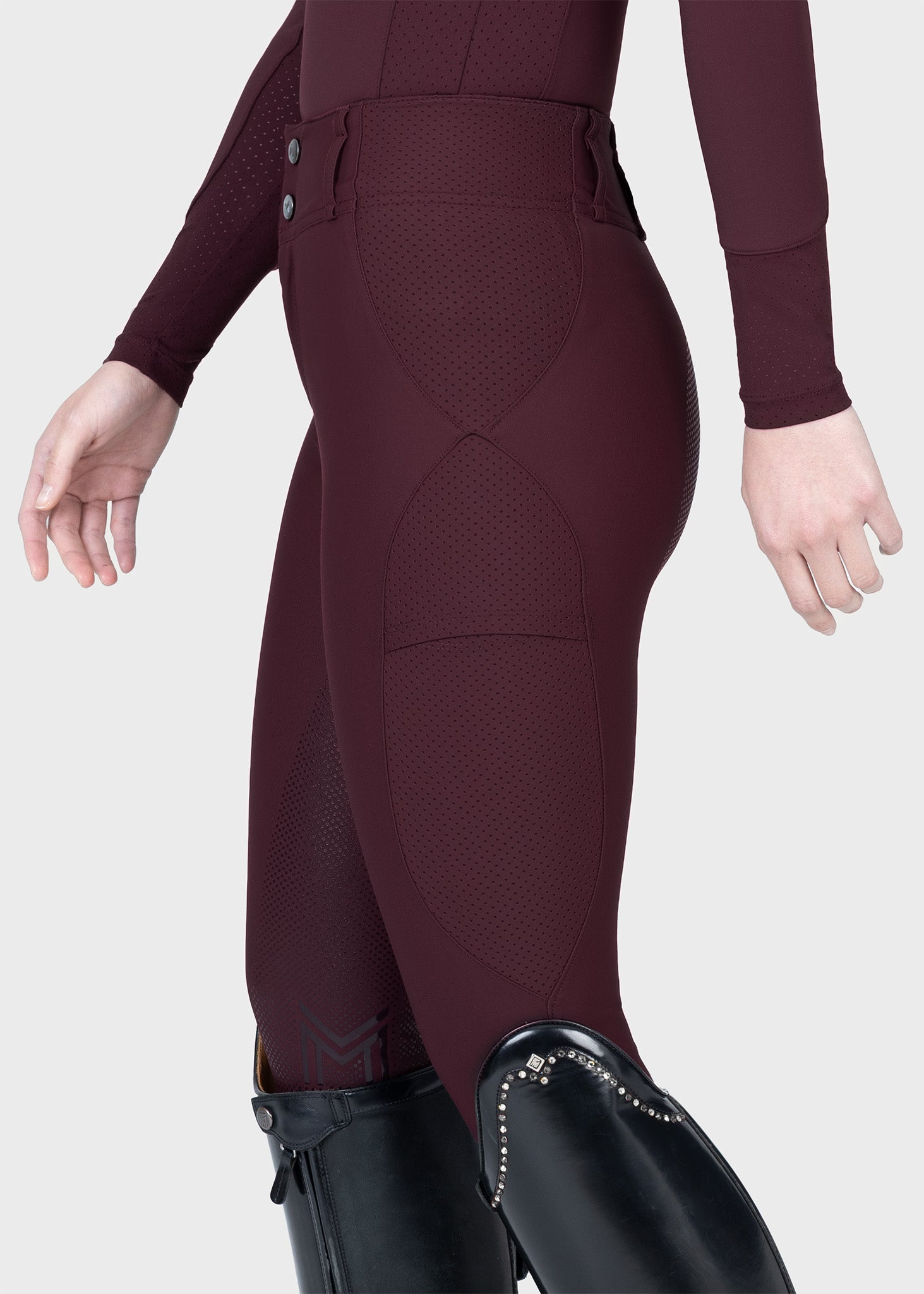 MAXIMILIAN EQUESTRIAN Aero Reithose burgundy