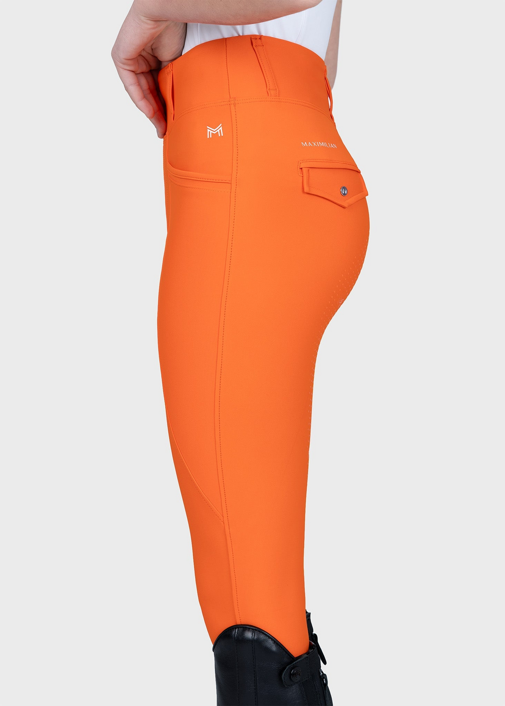 MAXIMILIAN EQUESTRIAN YR Pro Riding Leggings tangerine