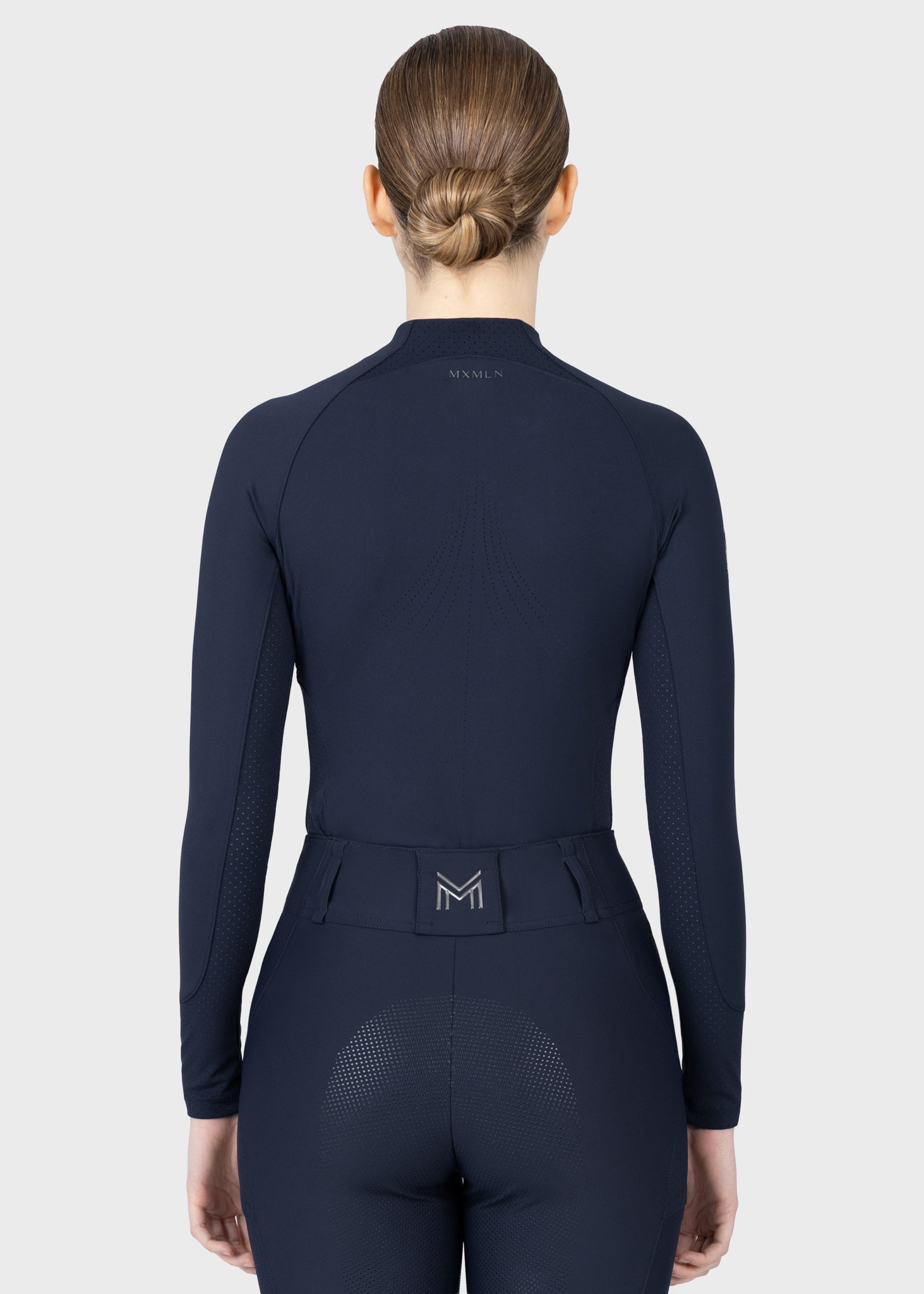 MAXIMILIAN EQUESTRIAN Aero Langarm Base Layer atlantic