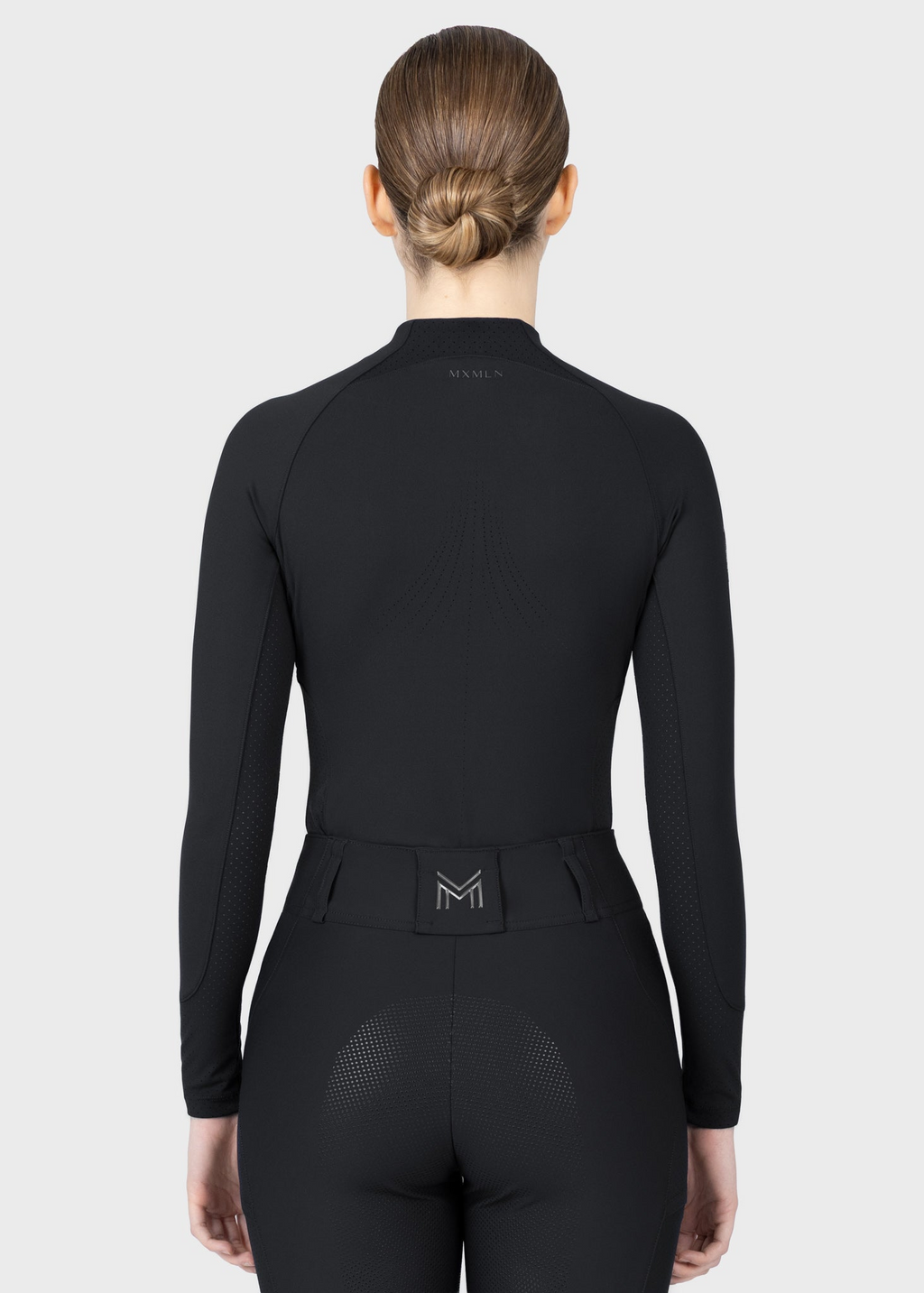 MAXIMILIAN EQUESTRIAN Aero Langarm Base Layer schwarz