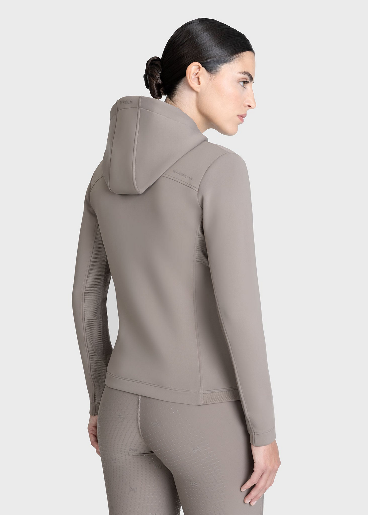 MAXIMILIAN EQUESTRIAN Wolt Zip Hoodie taupe