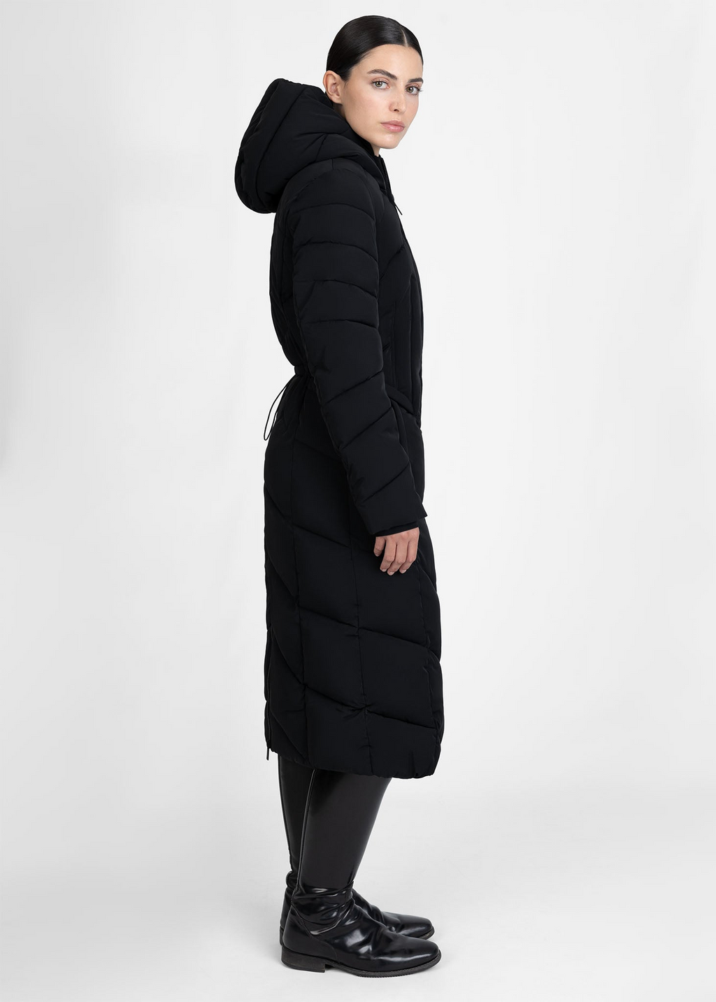 MAXIMILIAN EQUESTRIAN Grand Puffer Jacke schwarz