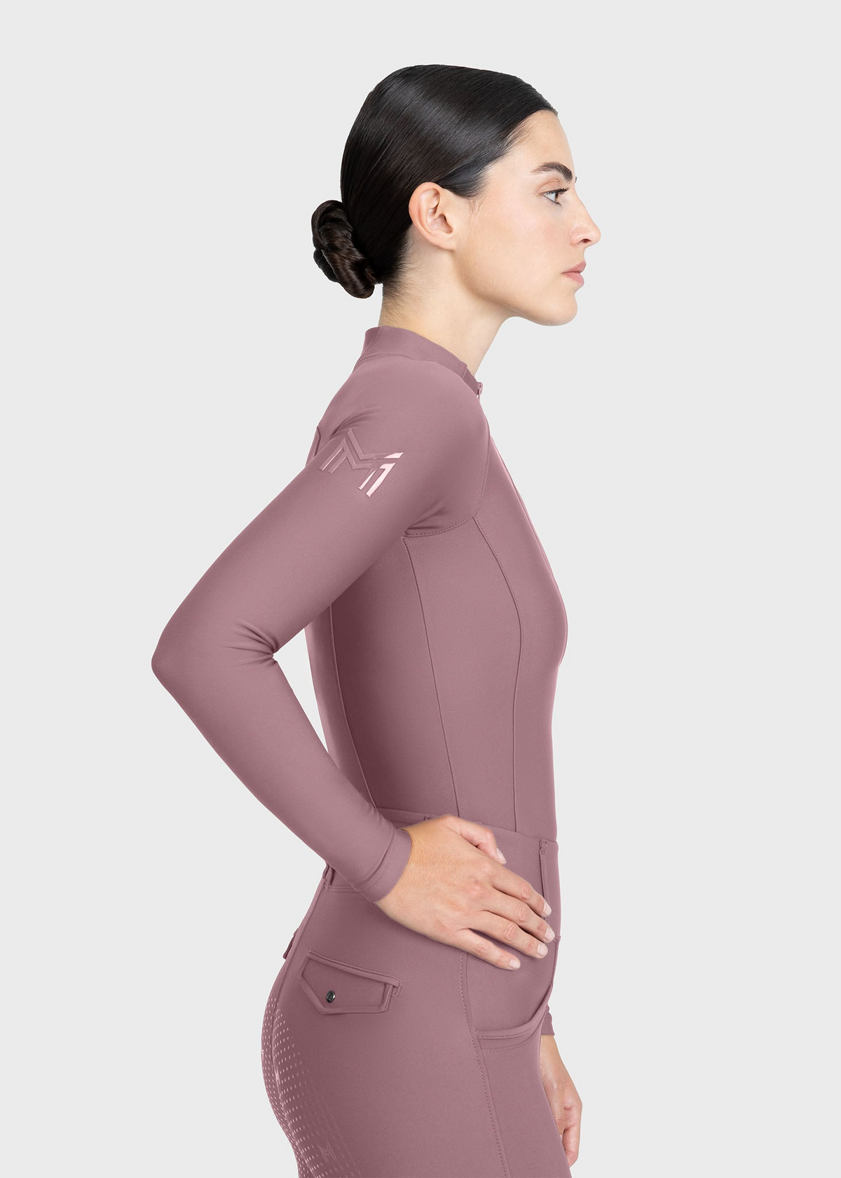 MAXIMILIAN EQUESTRIAN Origin Langarm Base Layer heather
