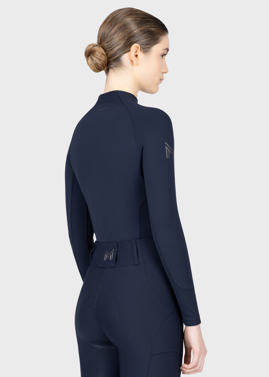 MAXIMILIAN EQUESTRIAN Aero Langarm Base Layer atlantic