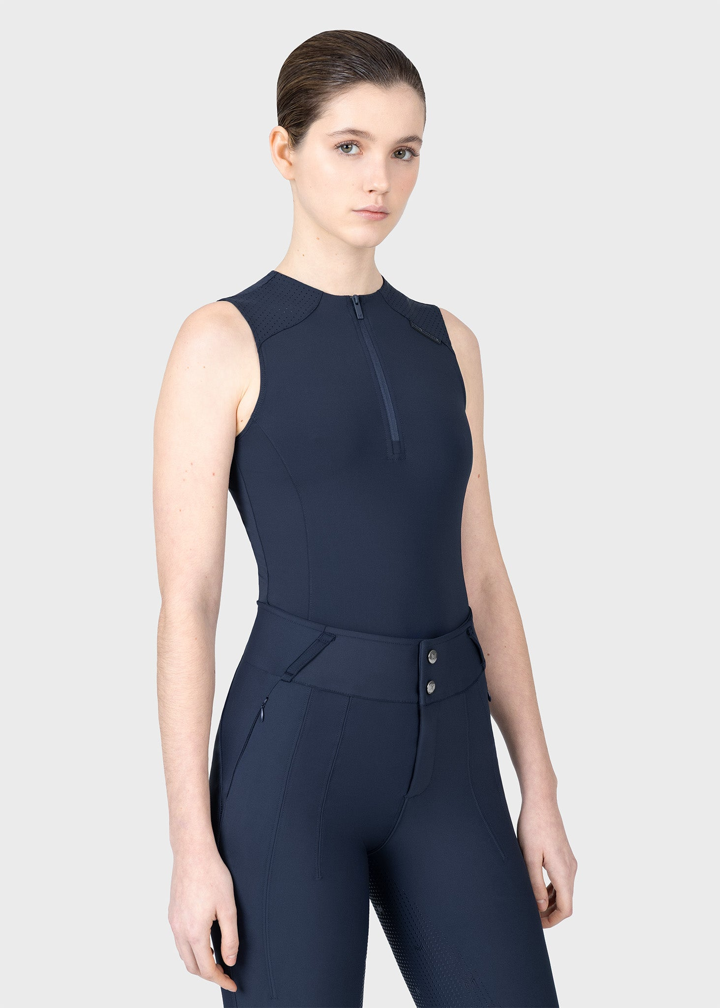 MAXIMILIAN EQUESTRIAN Origin Base Layer ärmellos atlantic