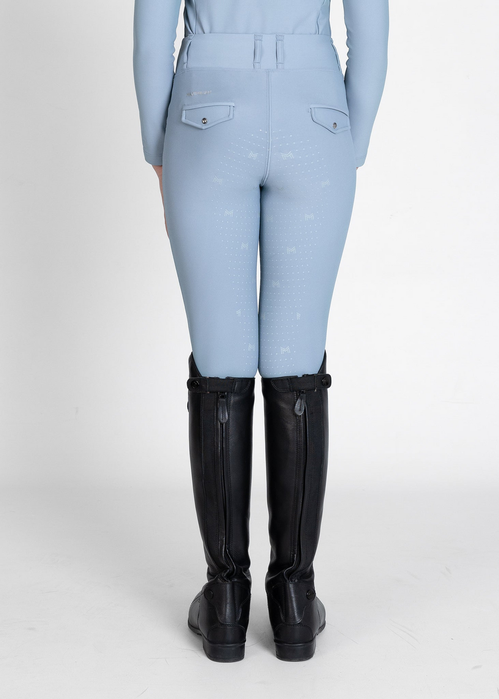 MAXIMILIAN EQUESTRIAN YR Pro Riding Leggings aqua