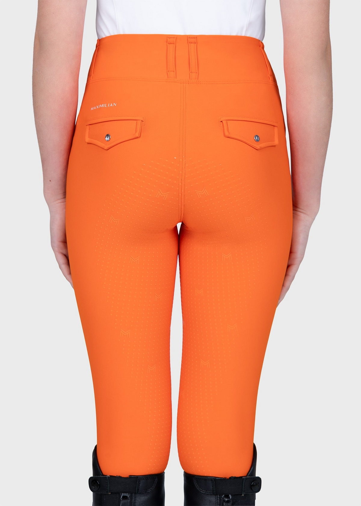 MAXIMILIAN EQUESTRIAN YR Pro Riding Leggings tangerine