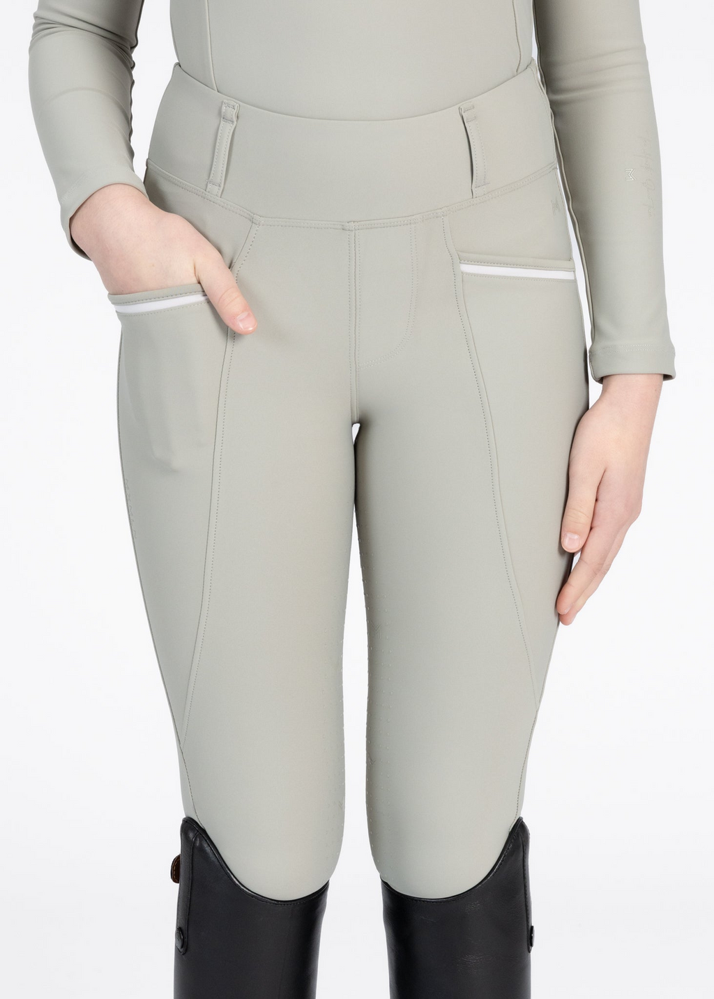 MAXIMILIAN EQUESTRIAN YR Pro Riding Leggings laurel