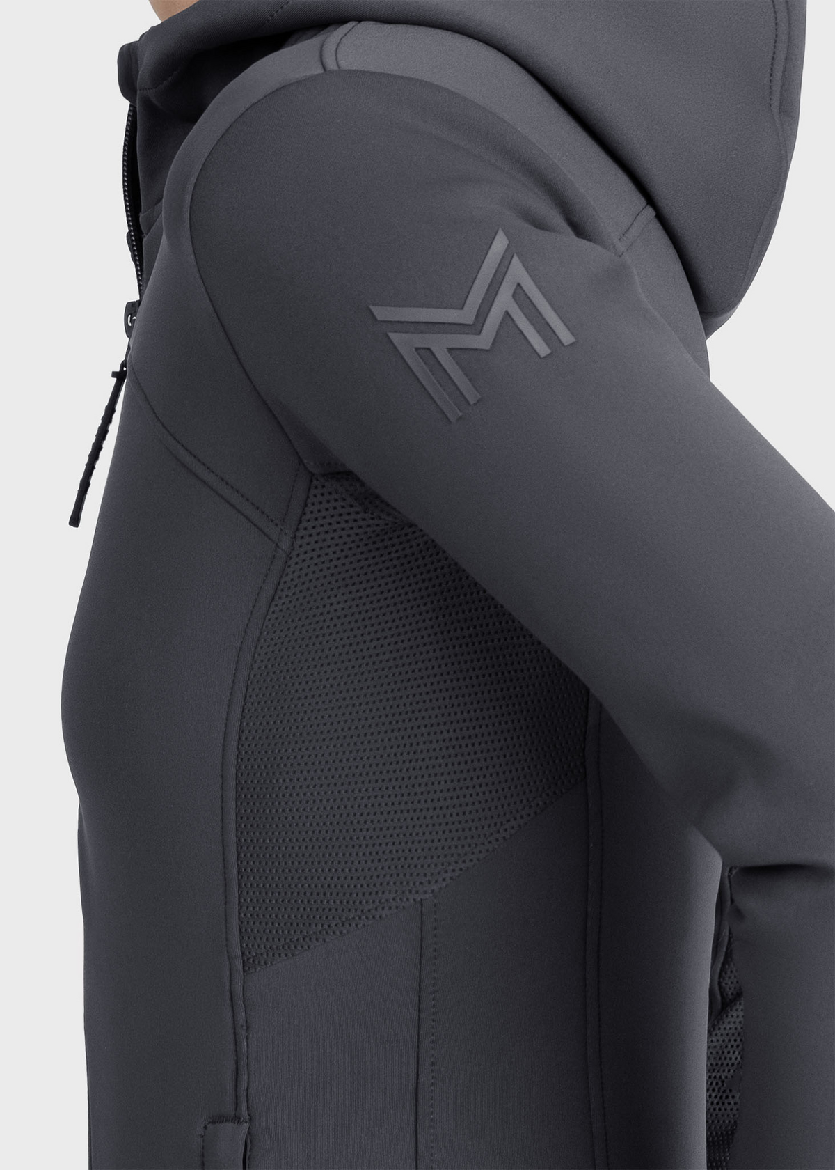 MAXIMILIAN EQUESTRIAN Wolt Zip Hoodie graphite