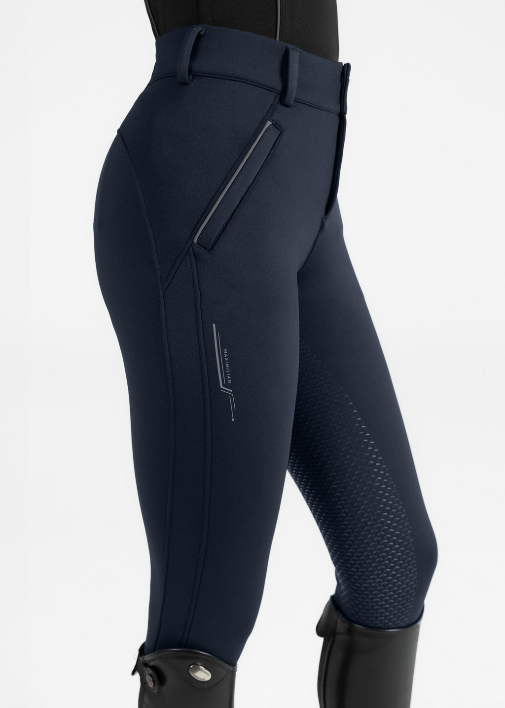 MAXIMILIAN EQUESTRIAN Arctic Fleeced Reithose atlantic