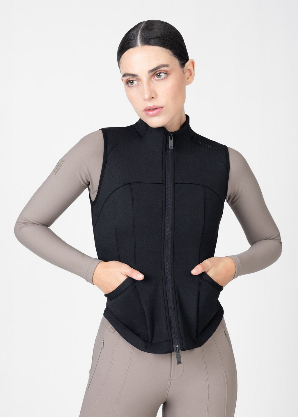 MAXIMILIAN EQUESTRIAN Fit Technical Weste schwarz