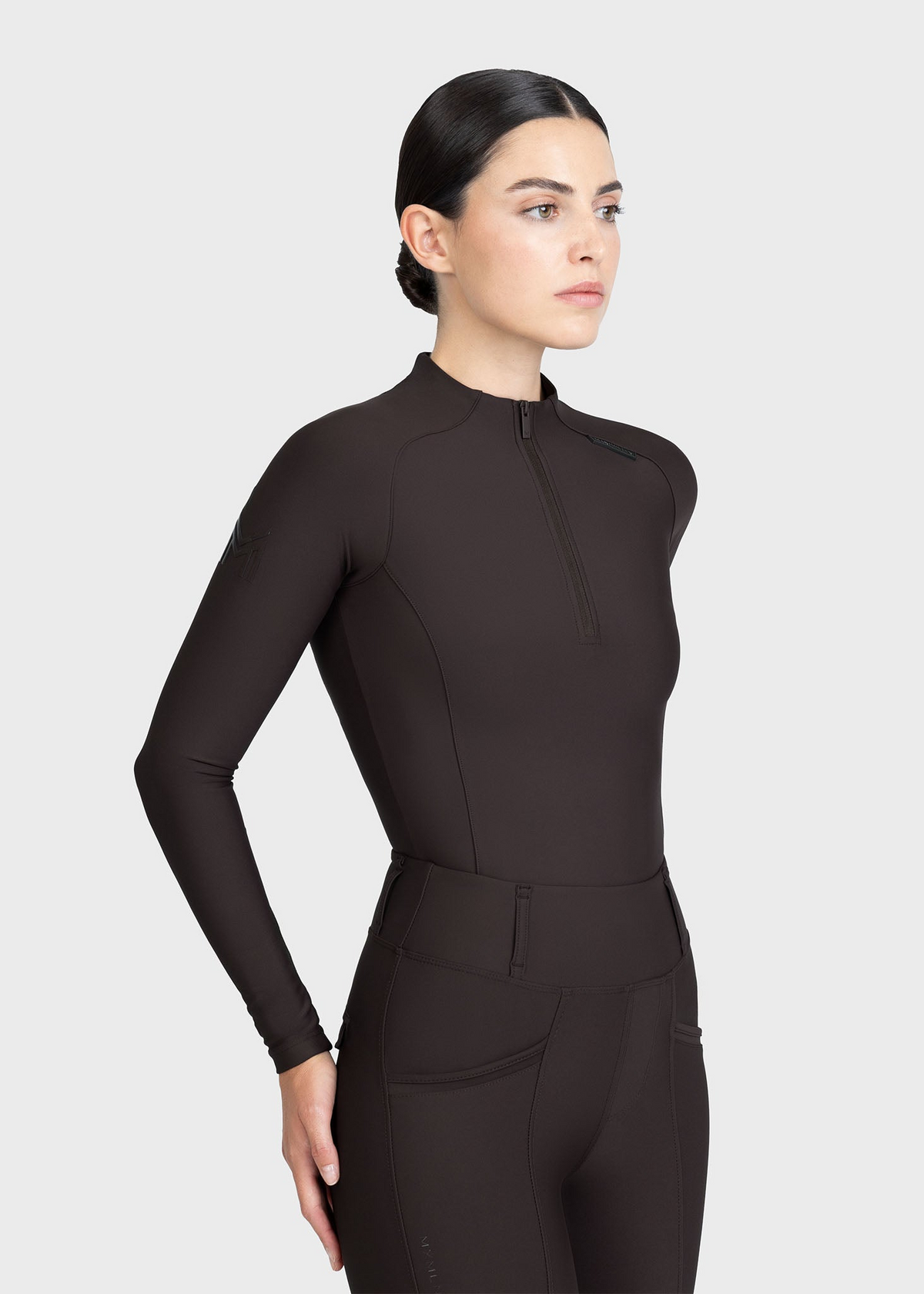 MAXIMILIAN EQUESTRIAN Origin Langarm Base Layer espresso