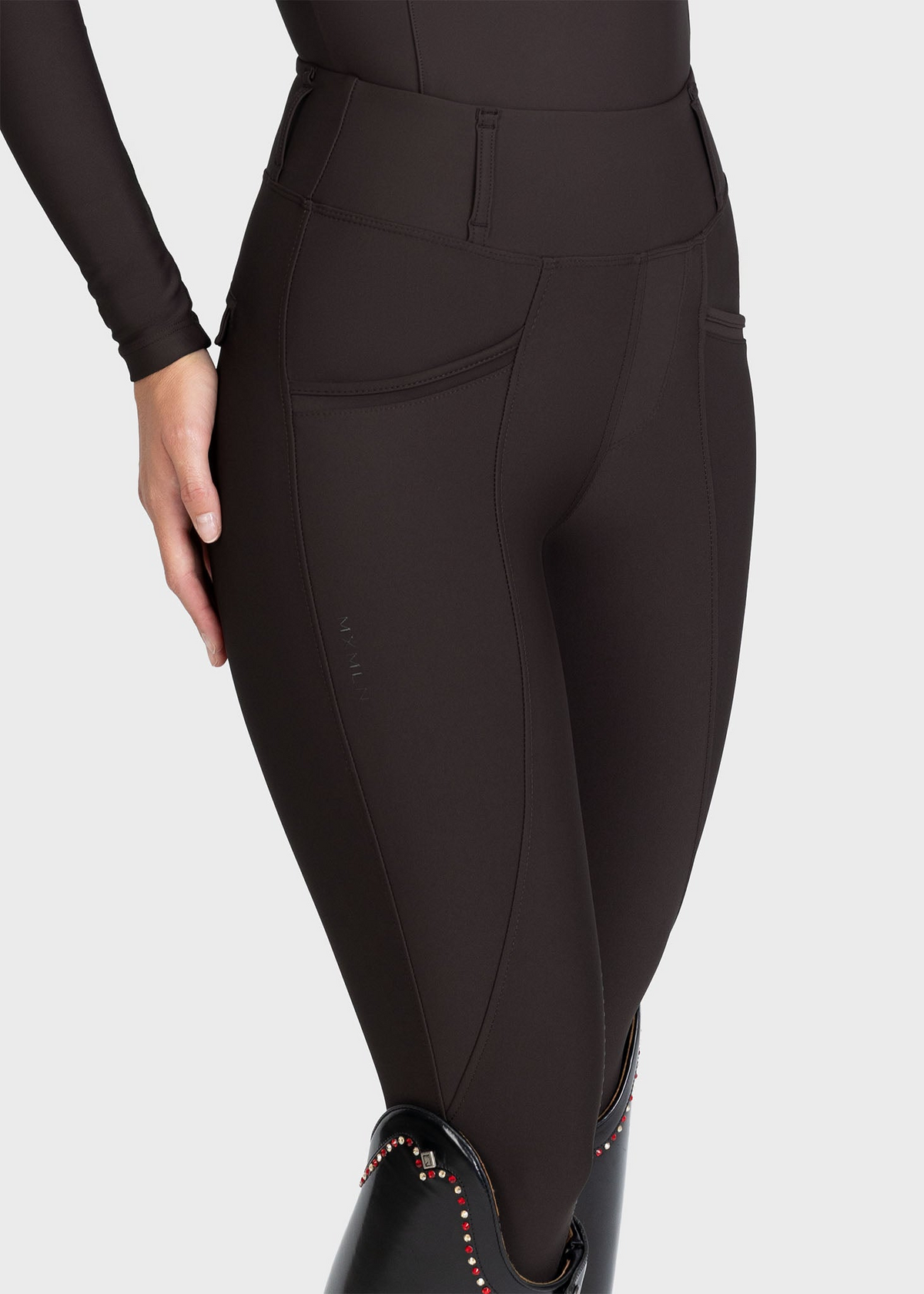 MAXIMILIAN EQUESTRIAN Pro Riding Leggings espresso