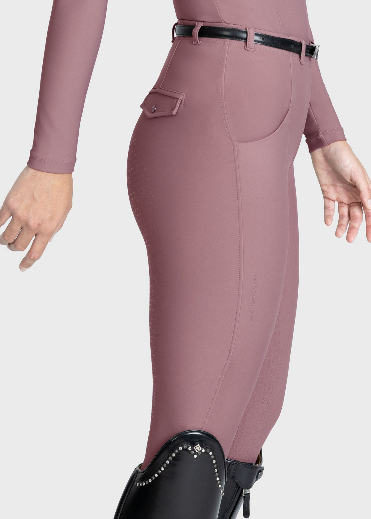 MAXIMILIAN EQUESTRIAN Velya Riding Leggings heather