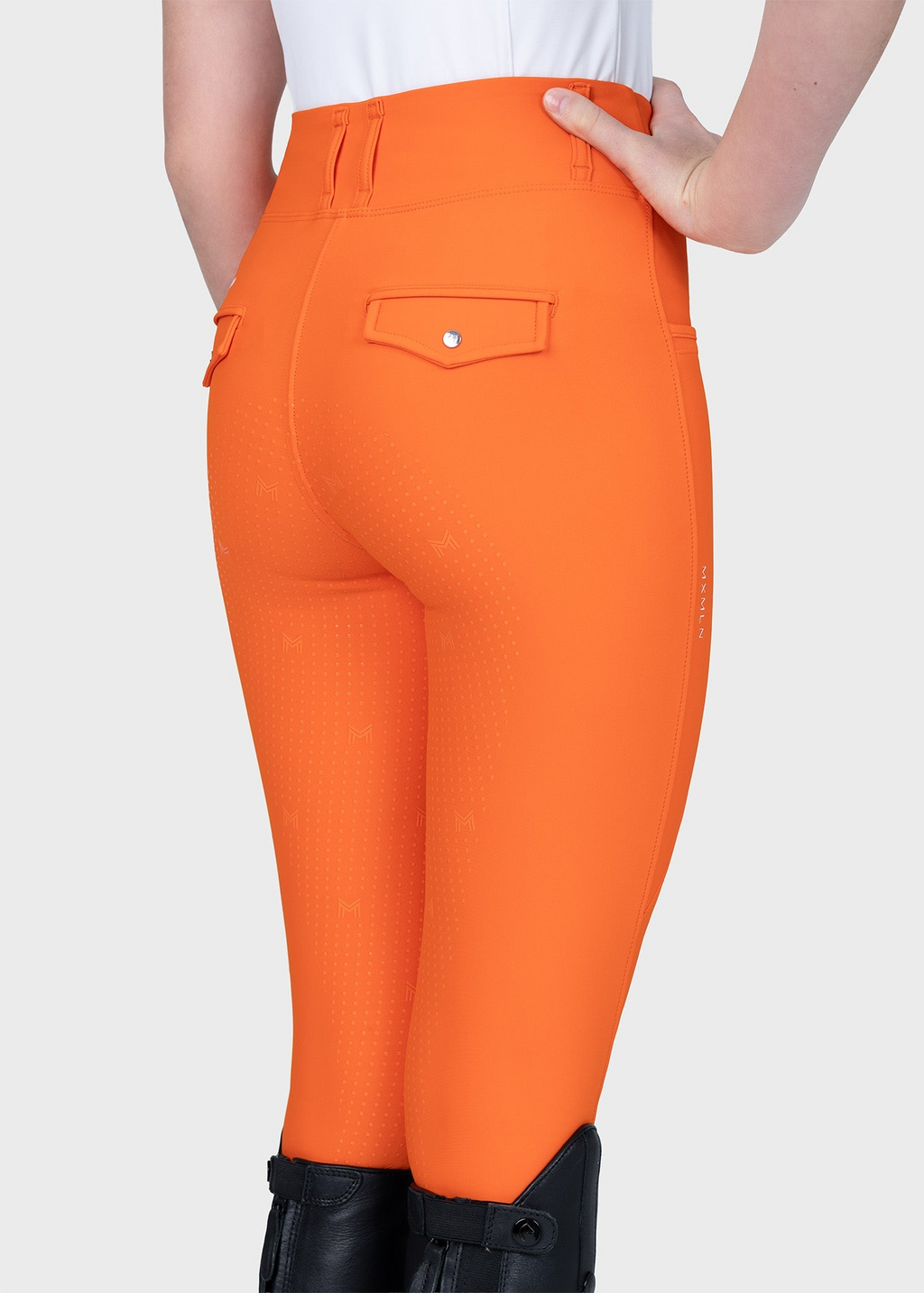 MAXIMILIAN EQUESTRIAN YR Pro Riding Leggings tangerine