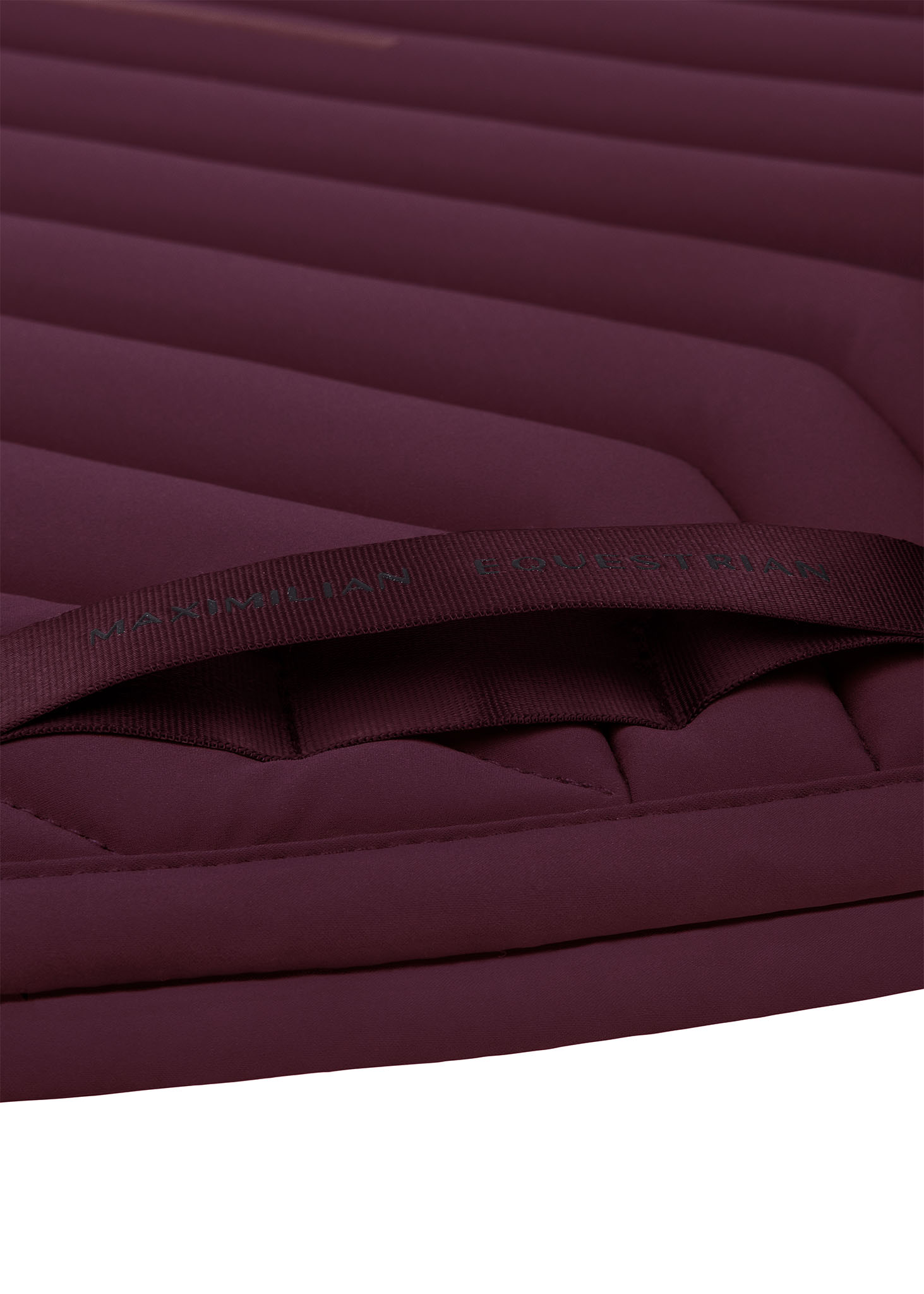 Maximilian Equestrian Schabracke Delta burgundy