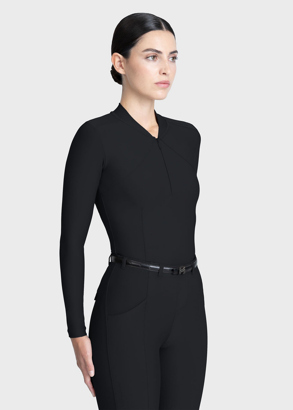 MAXIMILIAN EQUESTRIAN Velya Langarm Shirt schwarz